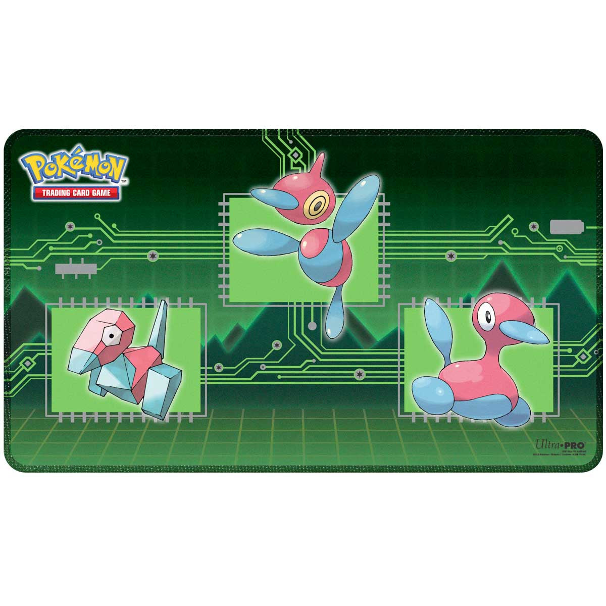 Ultra Pro Pokemon Porygon Evolutions Stitched Playmat