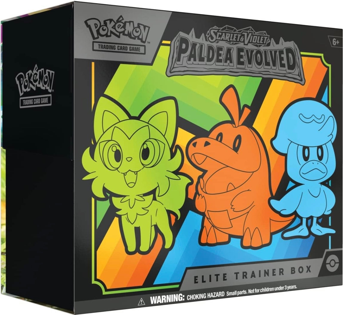 SEALED Paldea Evolved Elite Trainer Box
