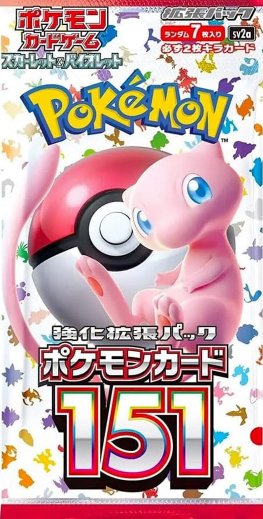 Pokemon 151 (Japanese) Single Pack