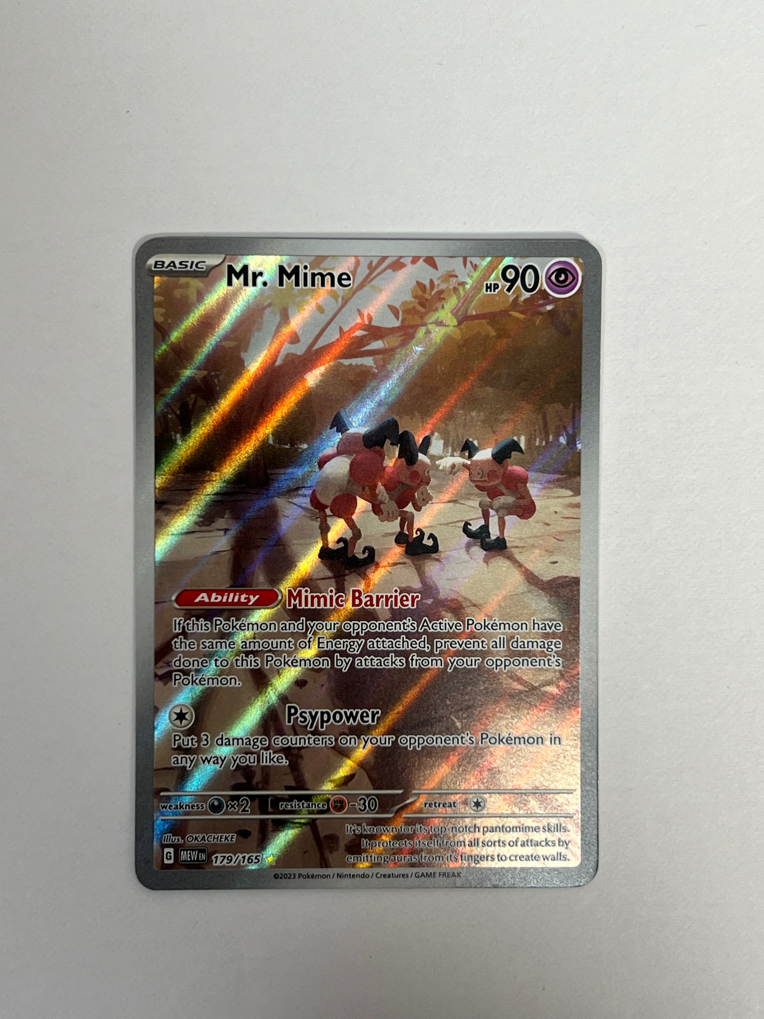 2023 Scarlet & Violet 151 Mr mime IR 179/165