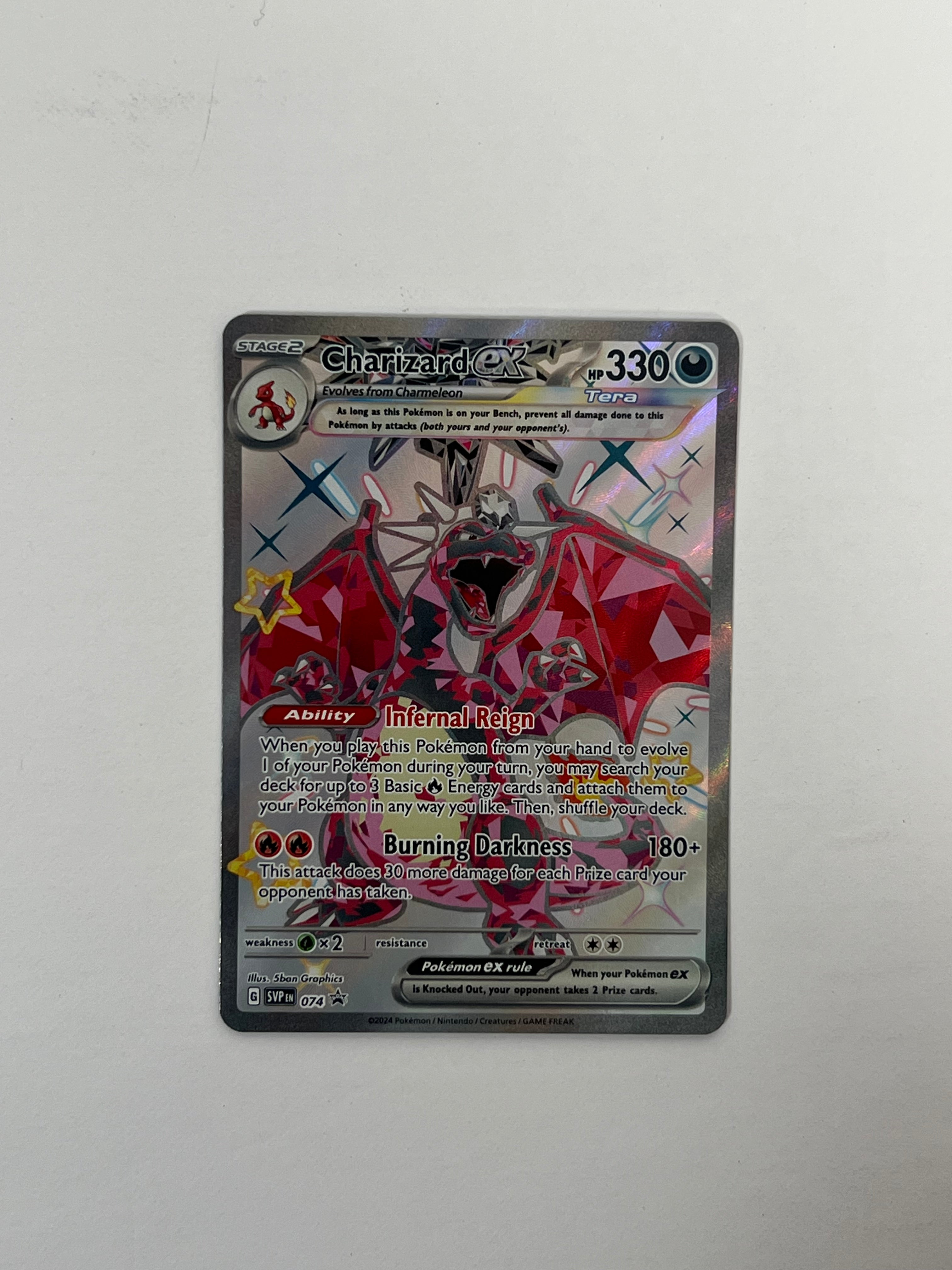 2024 Black Star Promo Charizard Ex 74