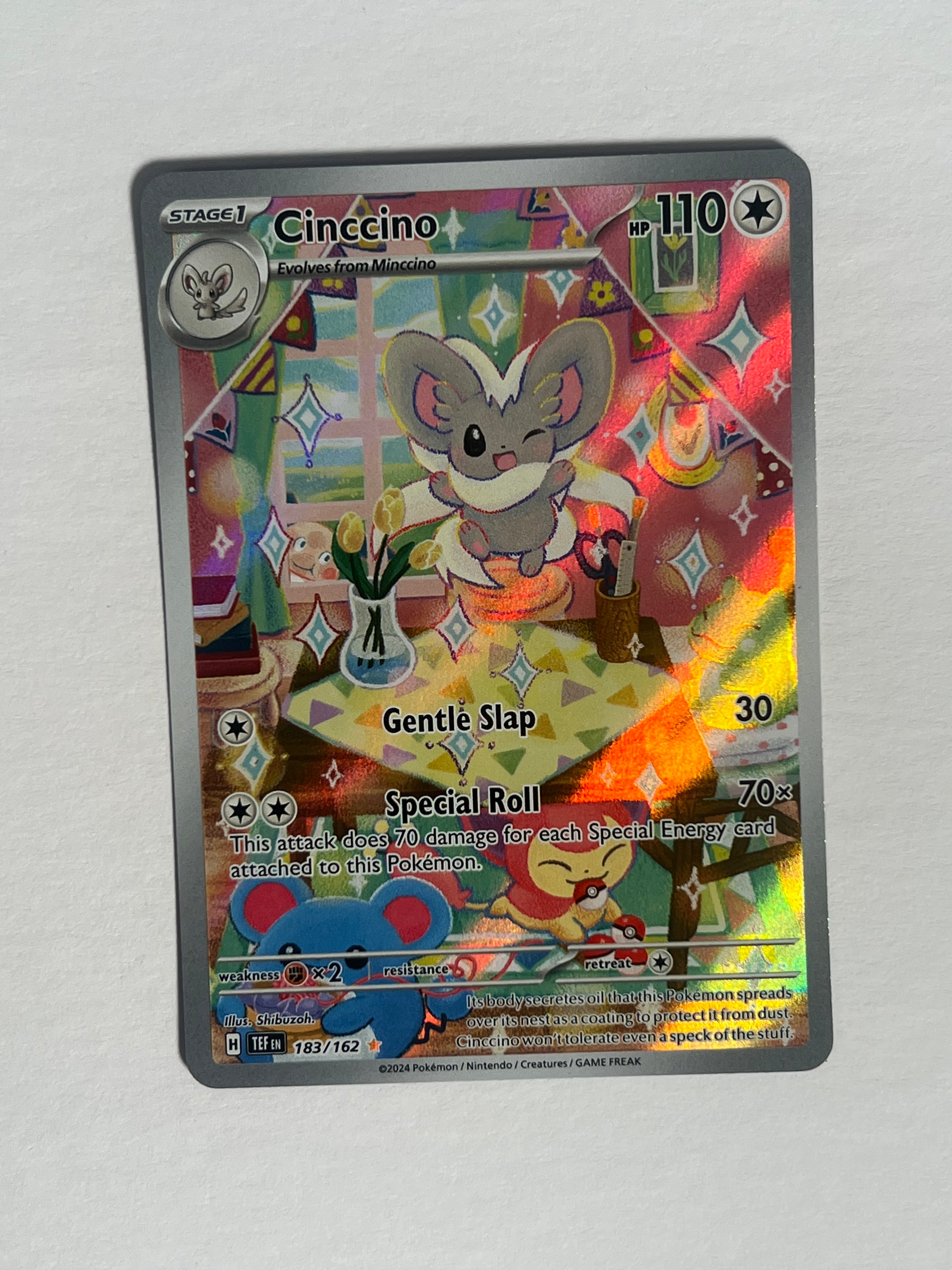 2024 temporal Forces Cinccino SIR 183/162