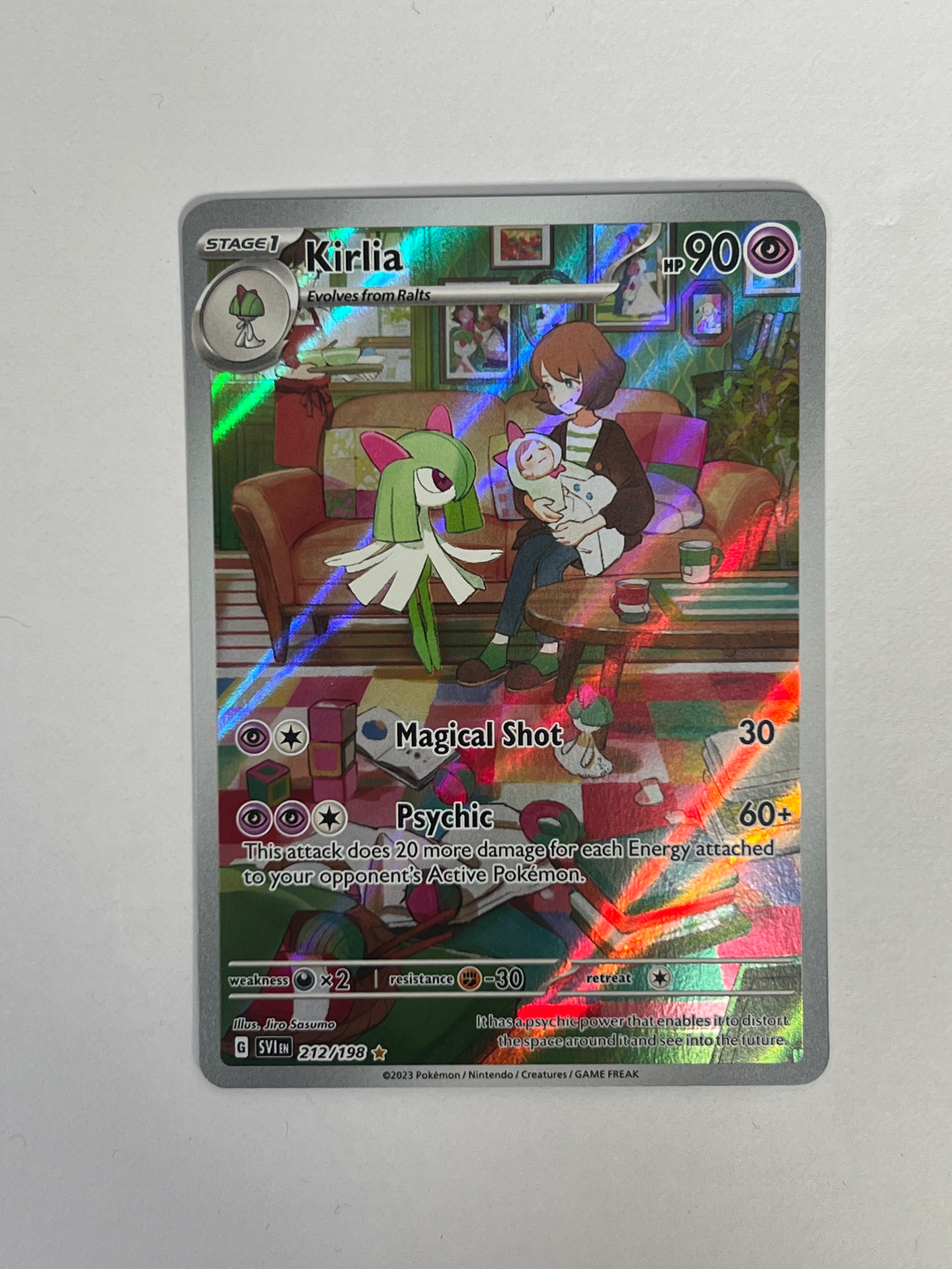 2023 Scarlet & Voilet Kirlia IR 212/198