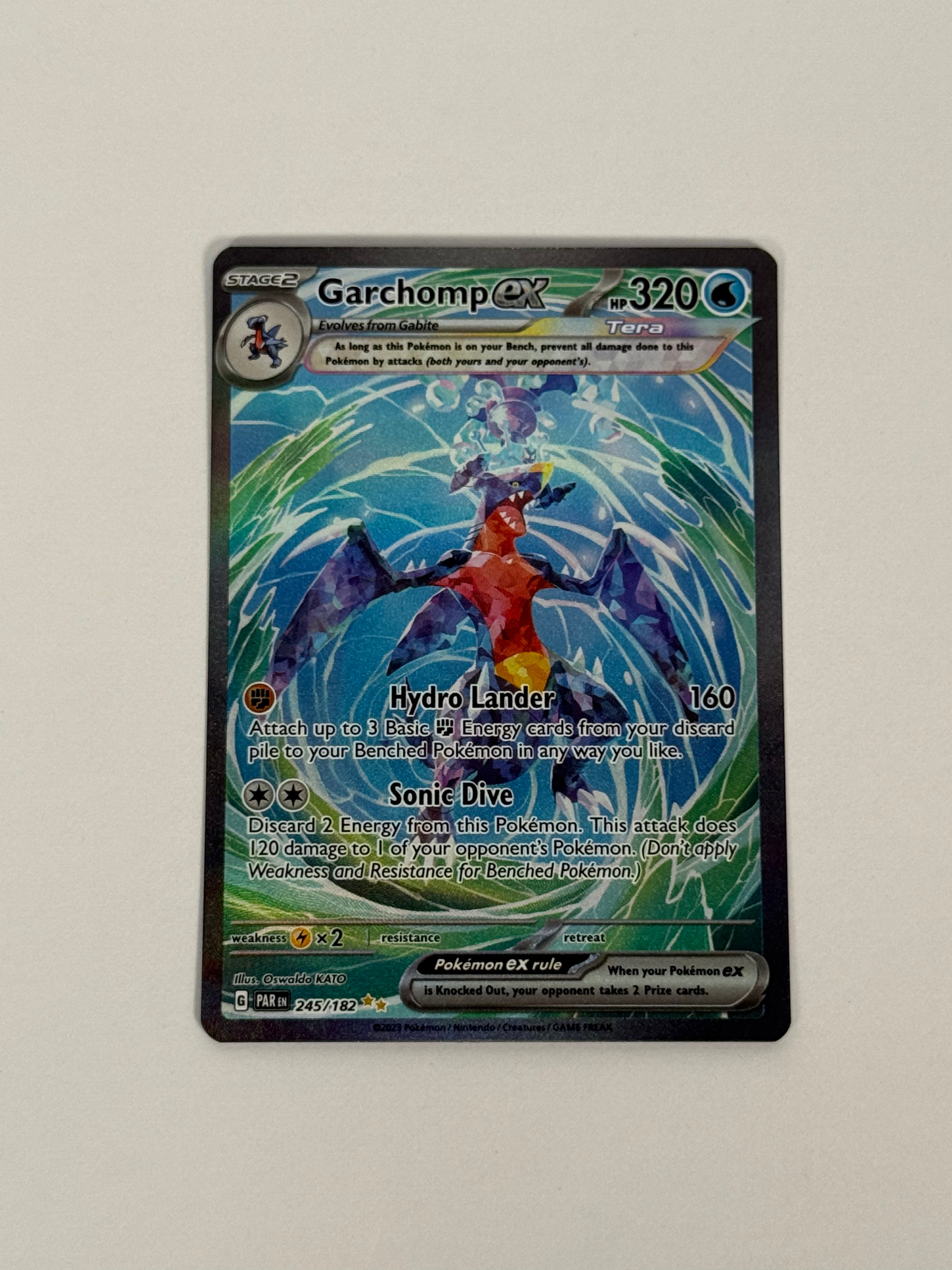 2023 Paradox Rift Garchomp ex SIR 245/182