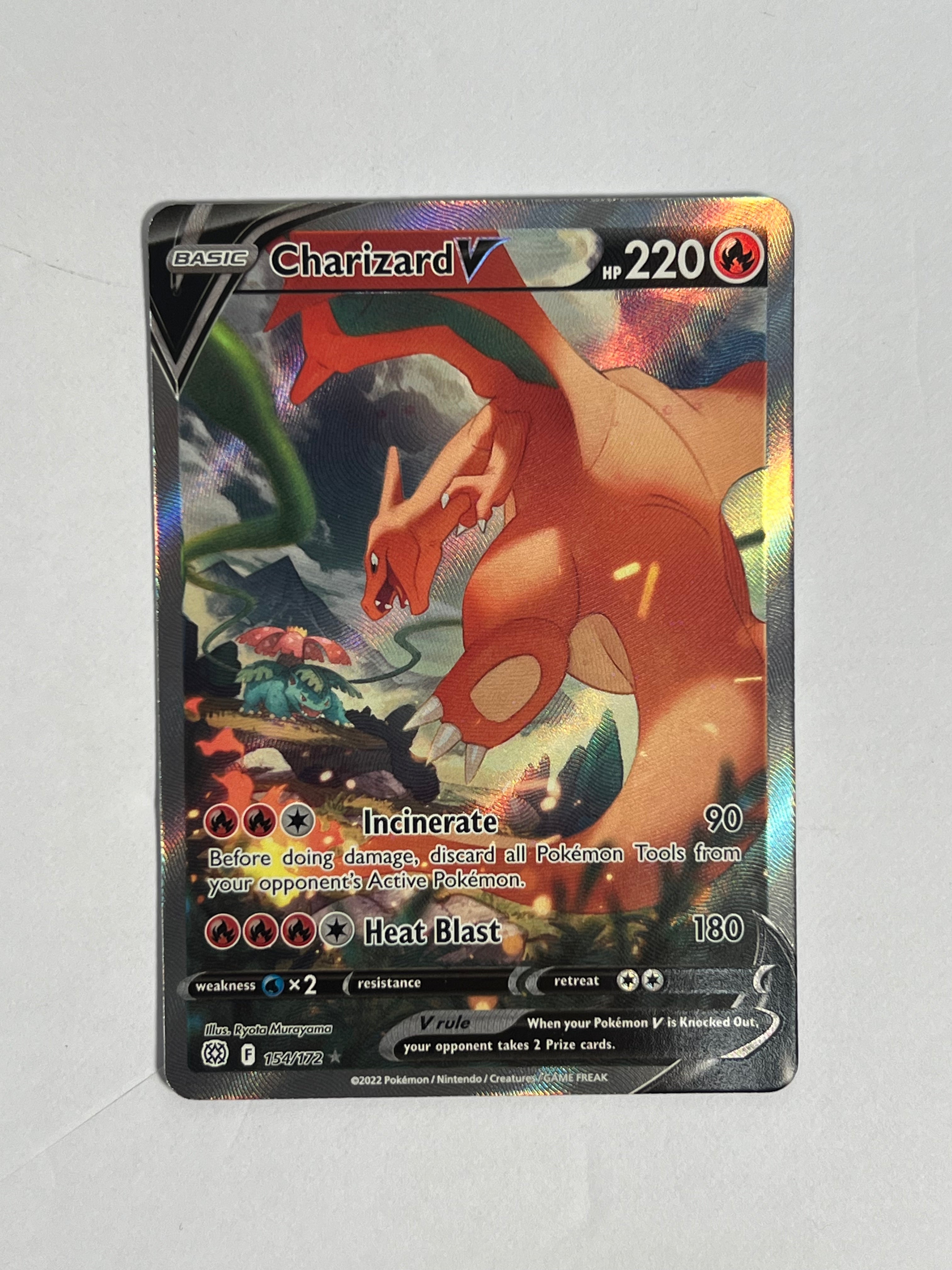 2022  Brilliant Stars Charizard V 154/175