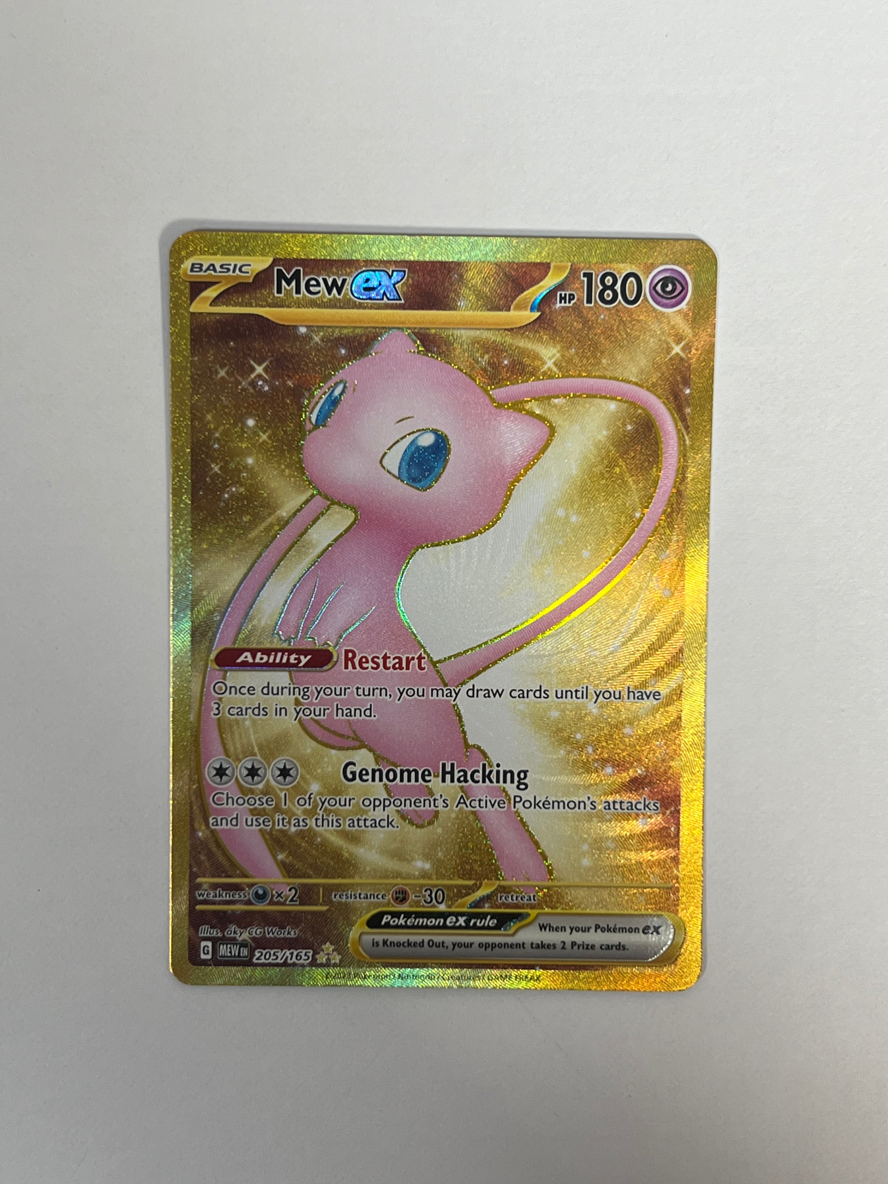 2023 Scarlet & Violet 151 Mew ex Hyper Rare 205/165