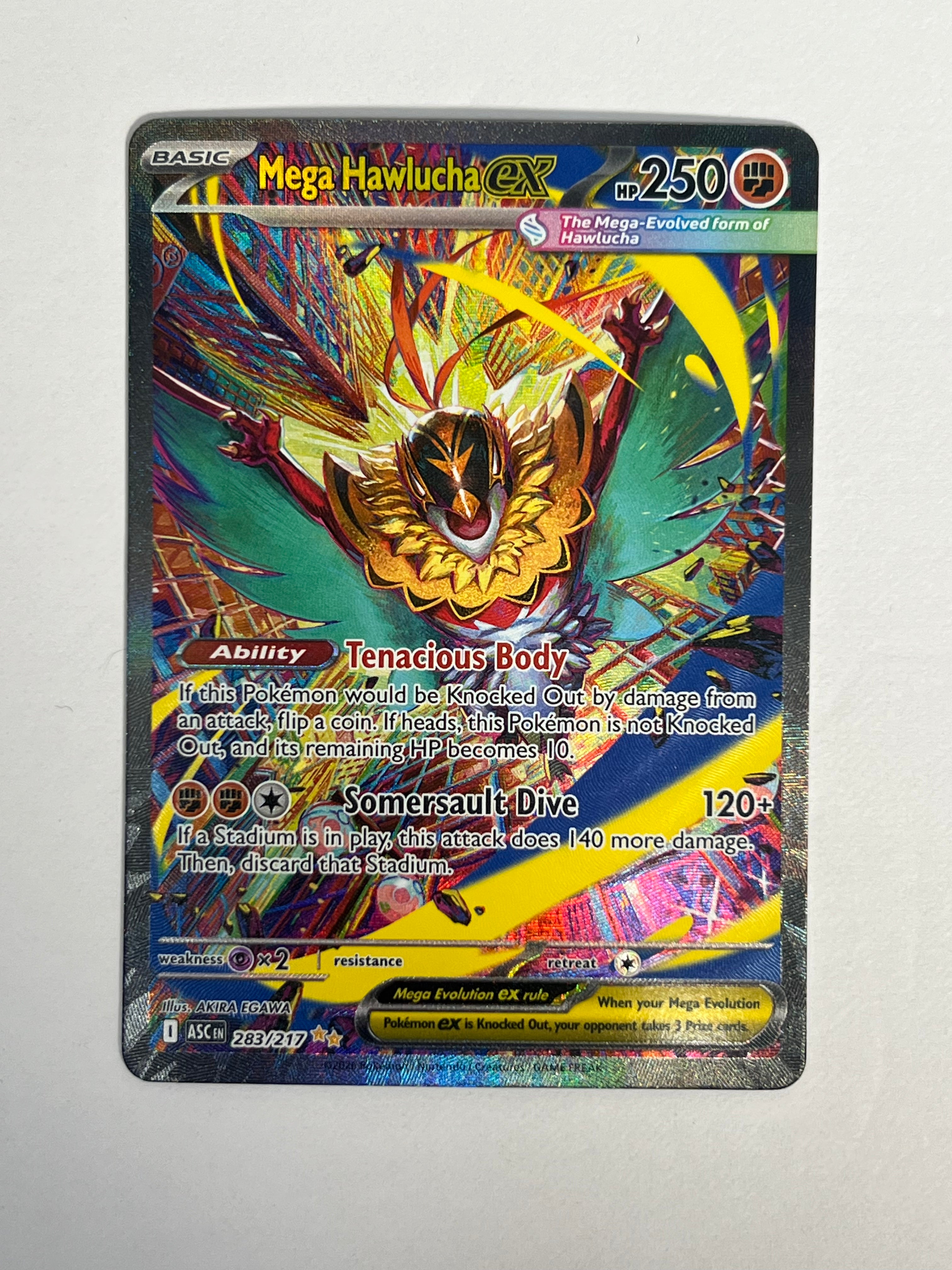 2026 Acended Heroes Mega Hawlucha SIR 283/217