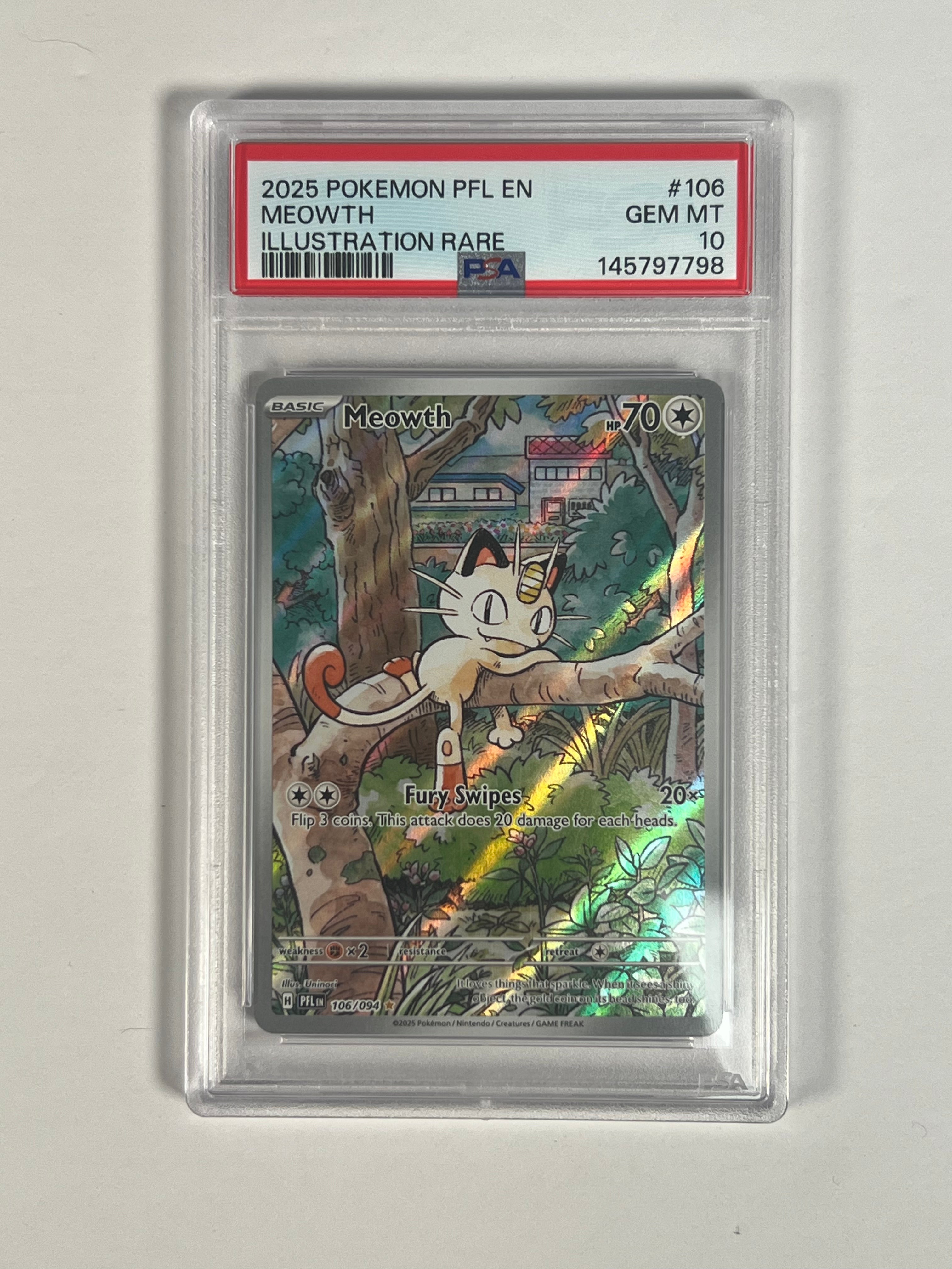 2025 Phantasmal Flames Meowth IR 106/94