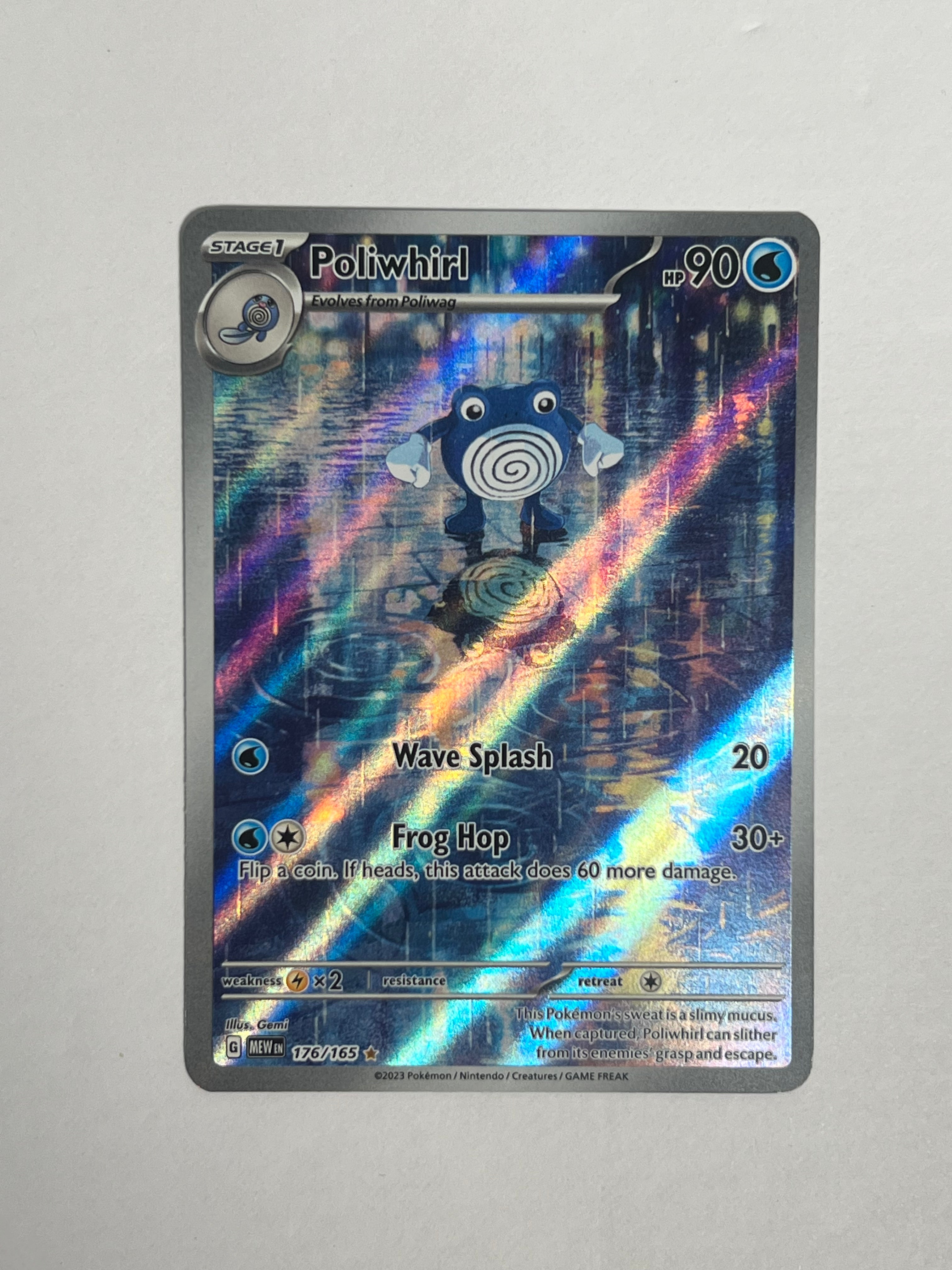 2025 Scarlet & Violet 151 Poliwhirl IR 176/165