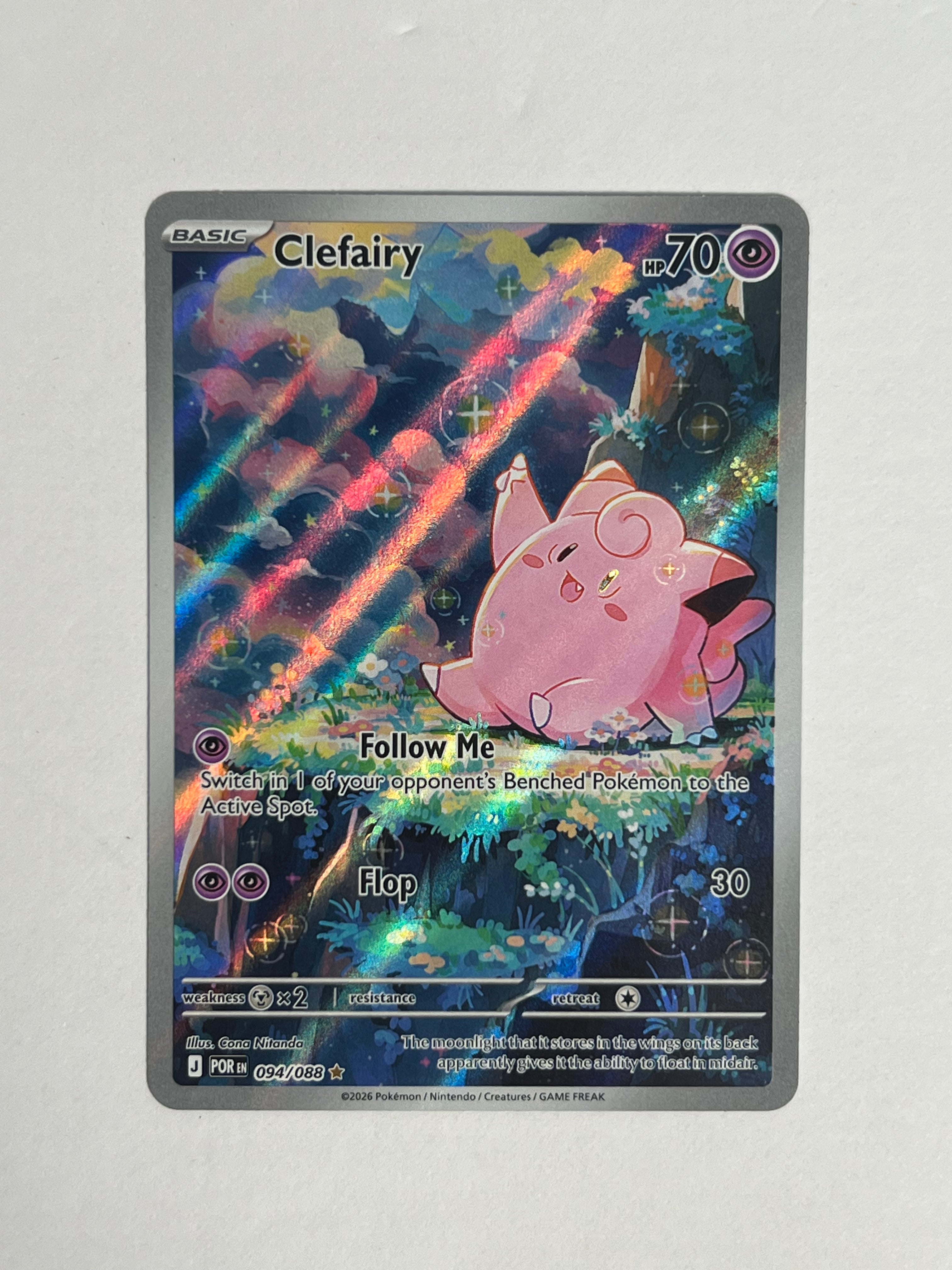 2026 Perfect Order Clefairy IR 94/88