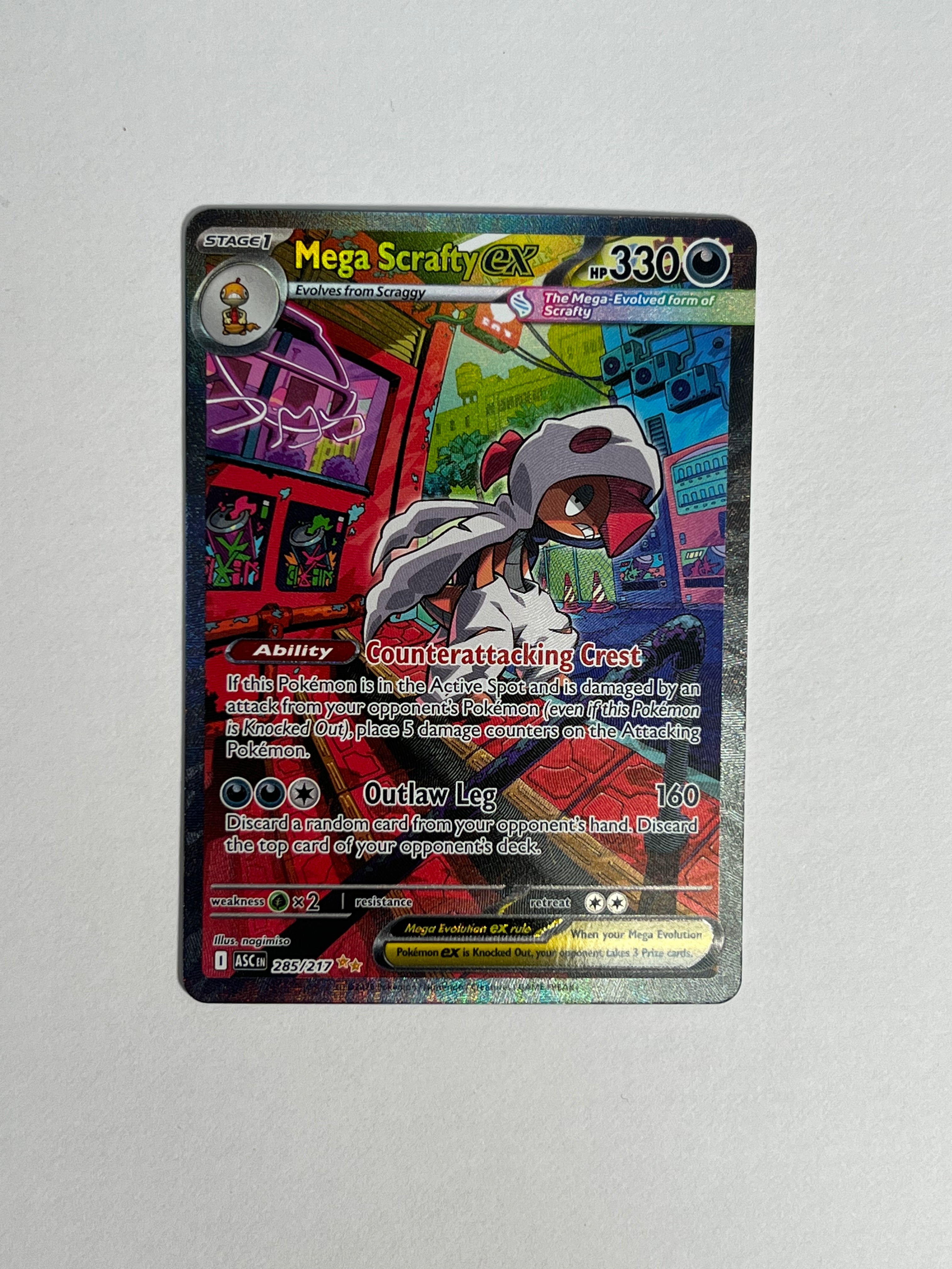 2026 Ascended Hero’s Mega Scrafty ex SIR 285/217