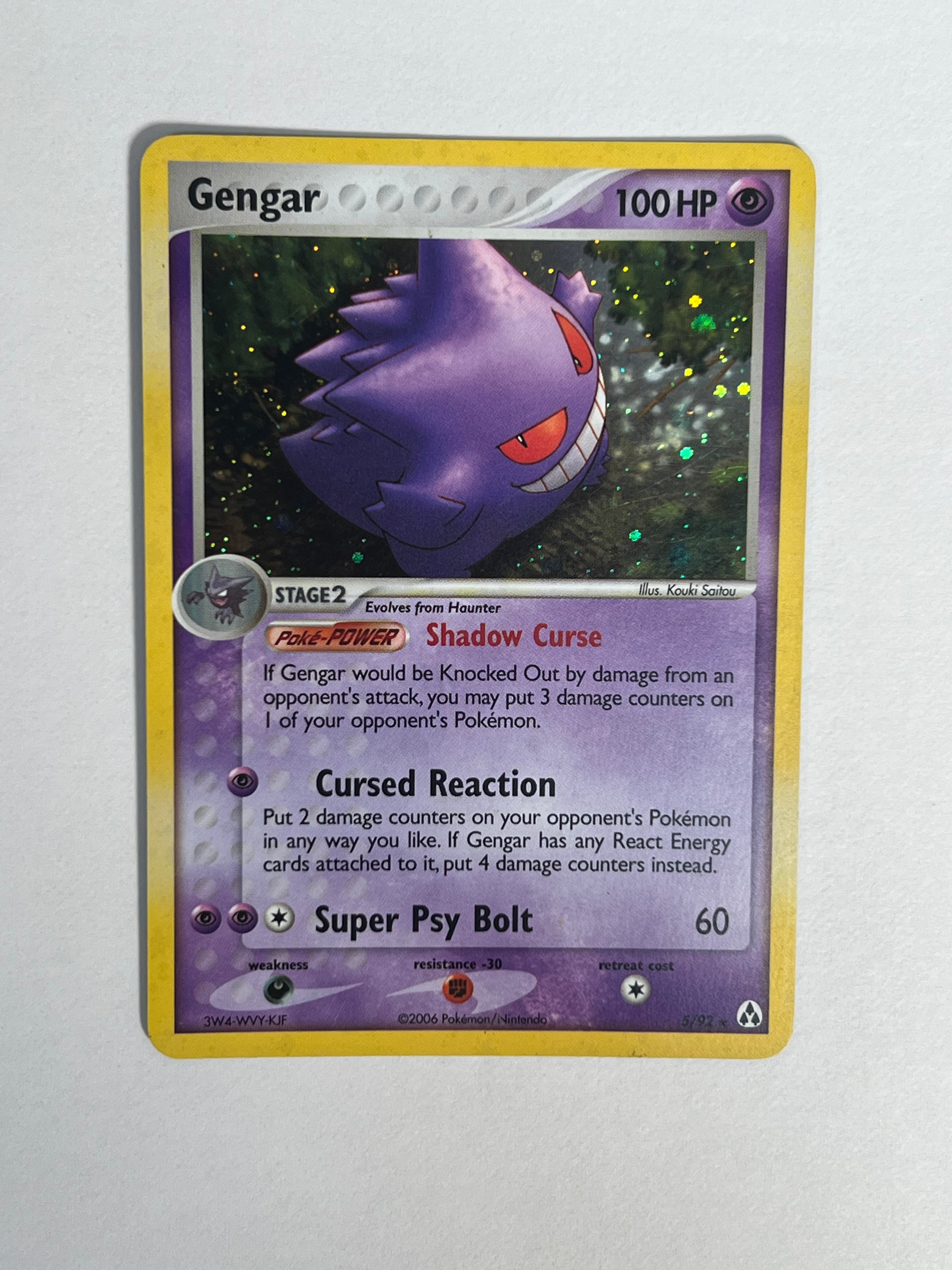 2006 Legend Maker Gengar Holo 5/92