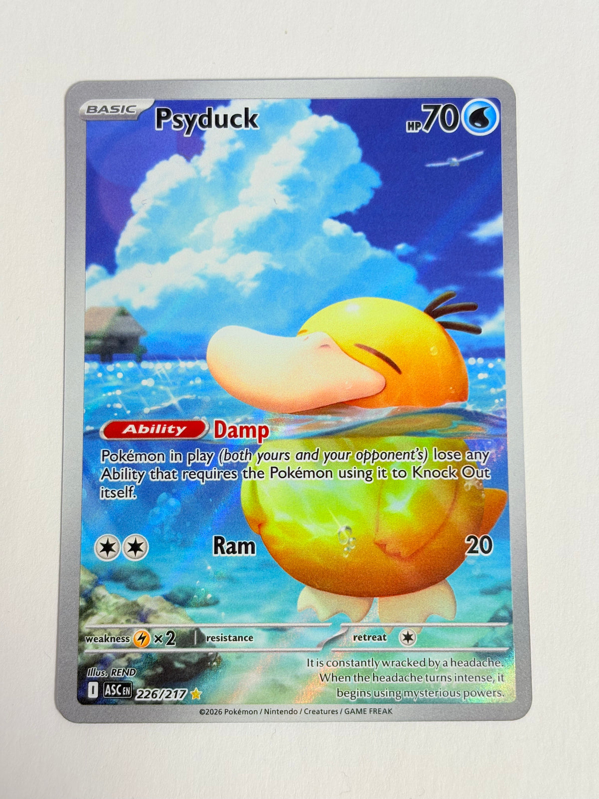 2026 ascended Hero’s Psyduck IR 226/217