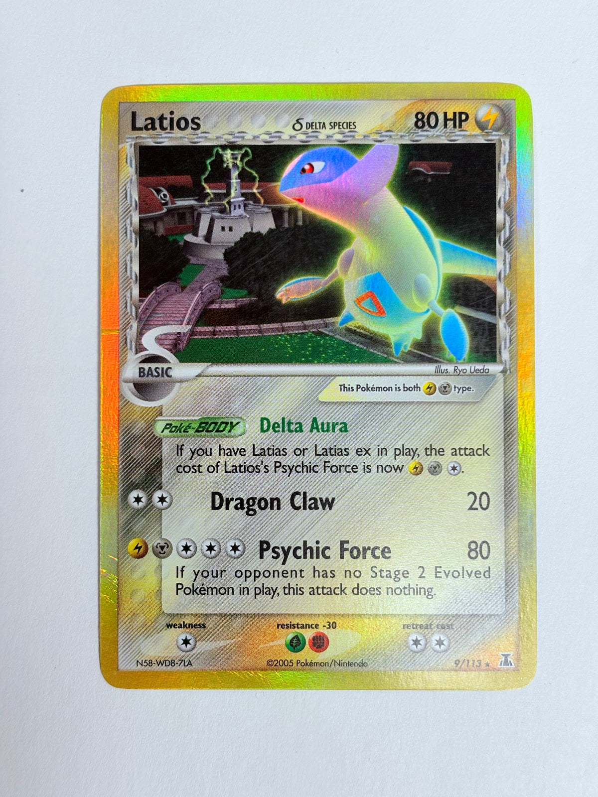 2005 Delta Species Latios 9/113