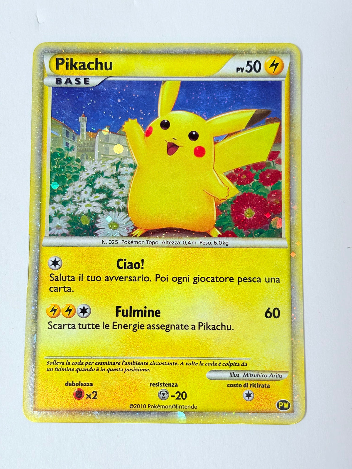2010 World Collection Pikachu [Italian]