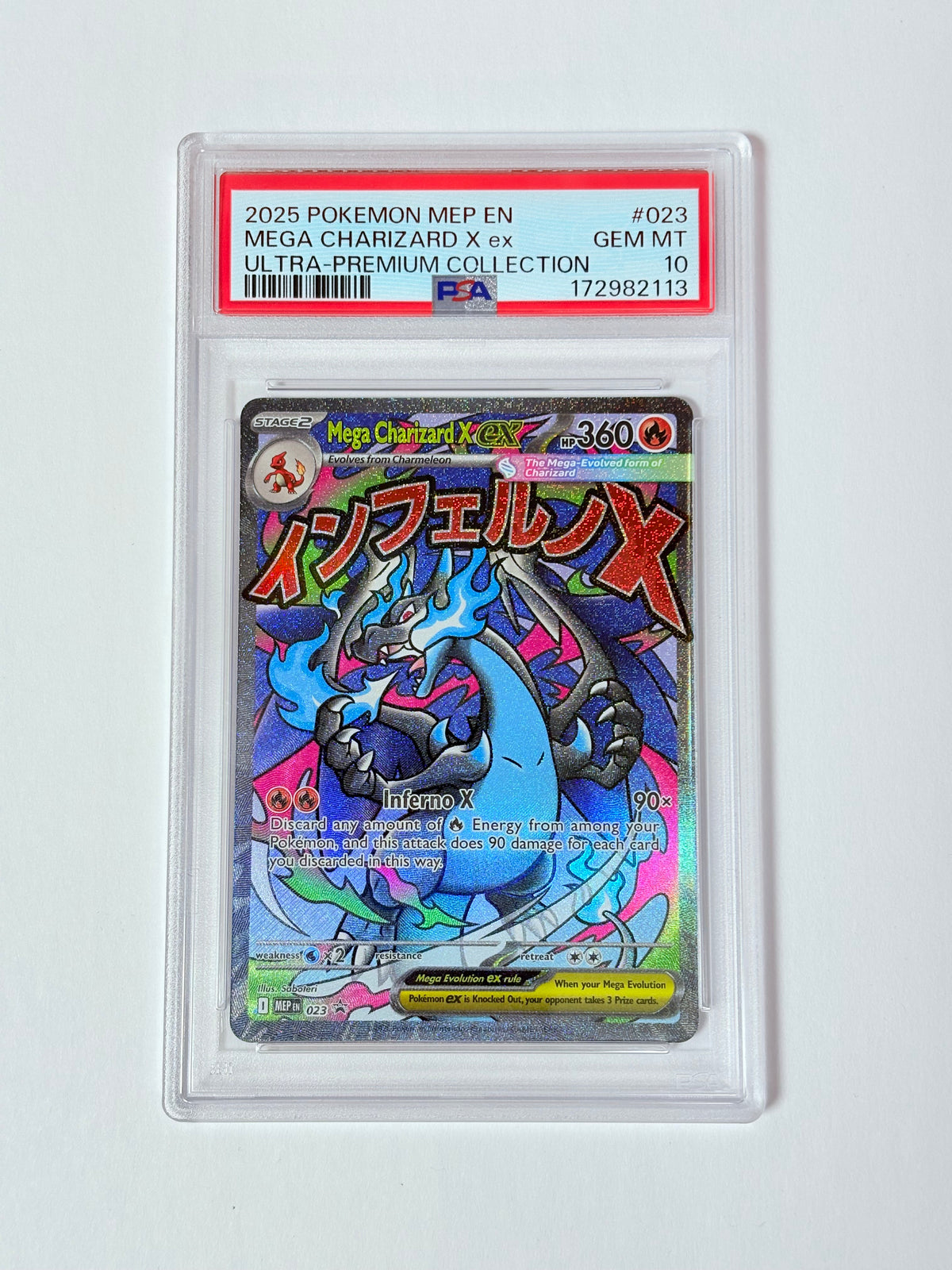 PSA 10 UPC Promo Mega Charizard X Ex 23