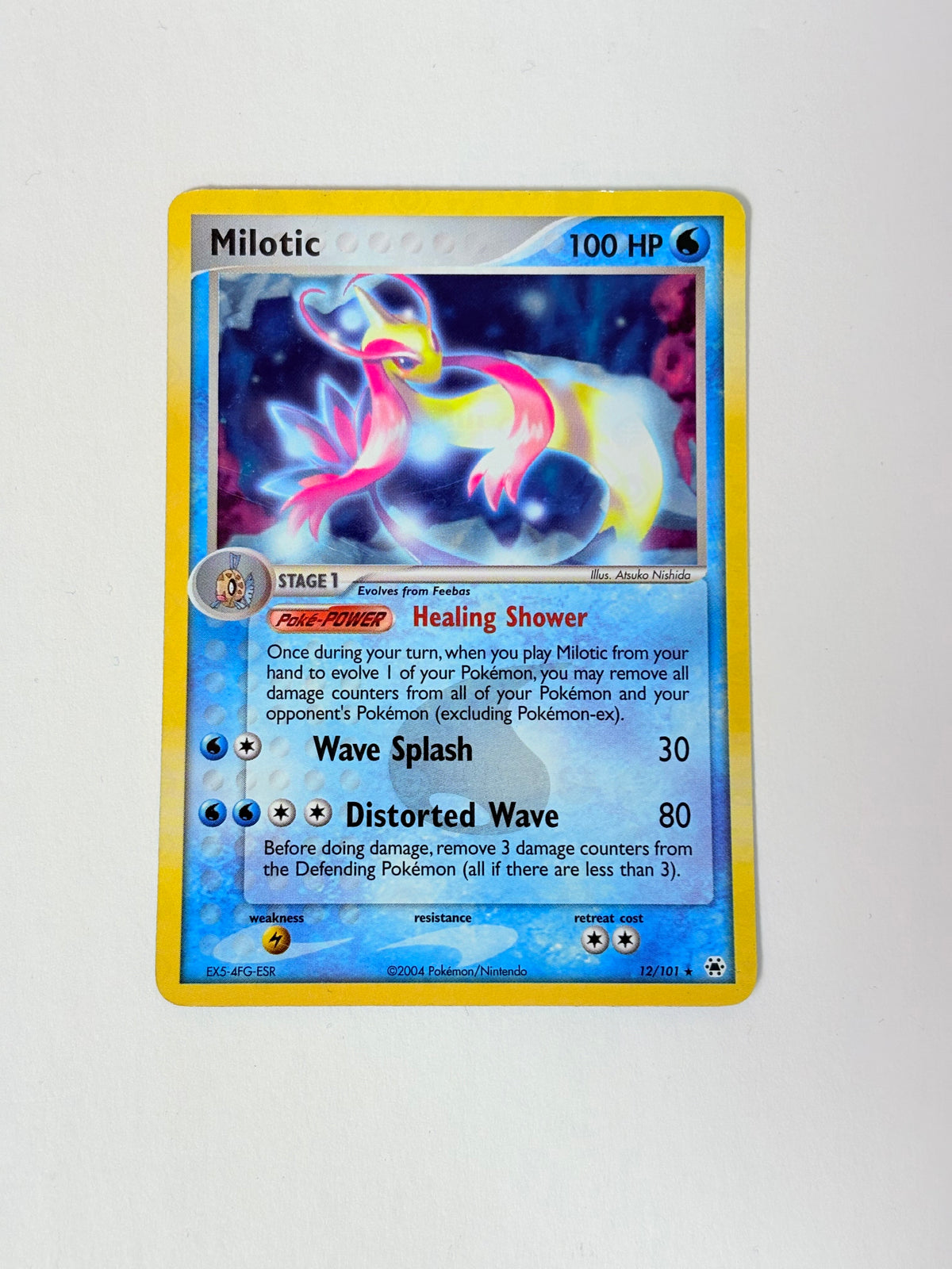 2004 Hidden Legends Milotic Holo 12/101