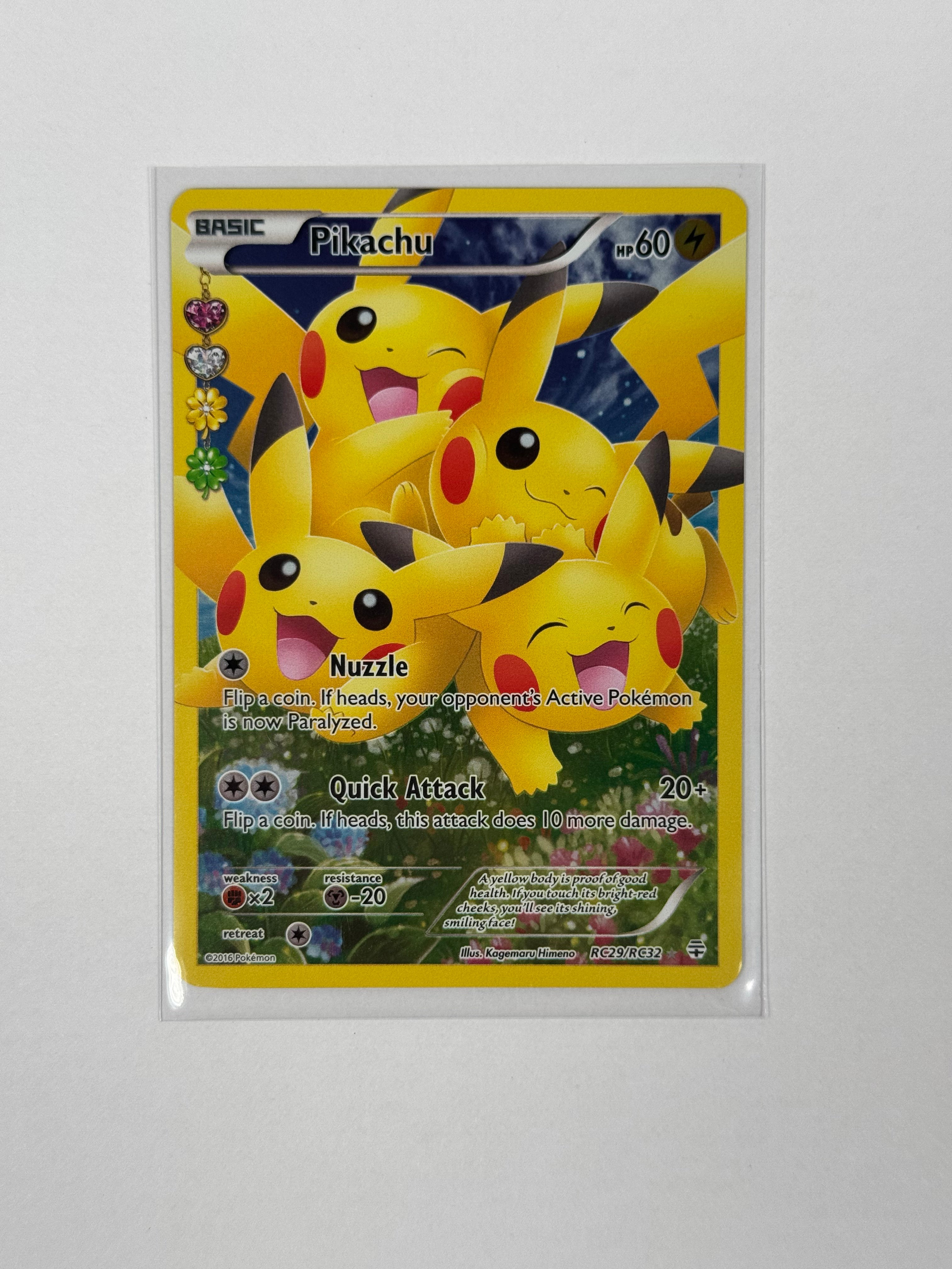 2016 Generations Pikachu RC29/RC32
