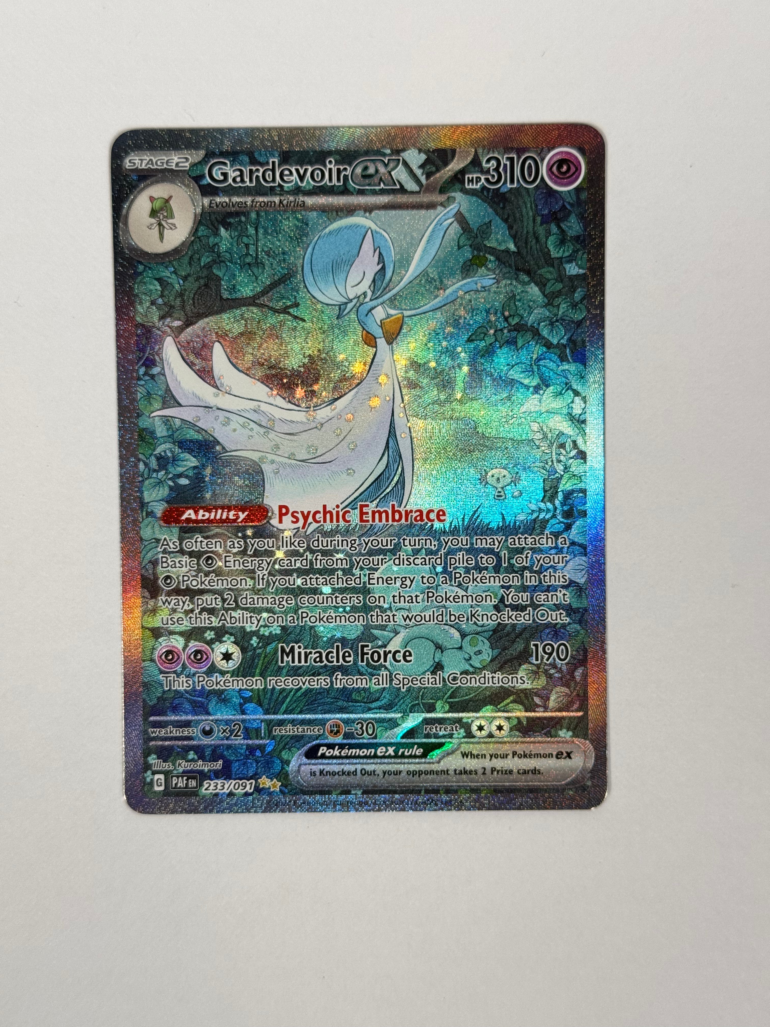 2024 Paldean Fates Gardevior ex SAR 233/091