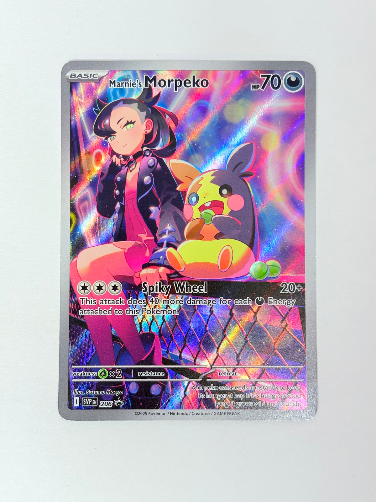 2025 Black Star Promo Marnie's Morpeko 206