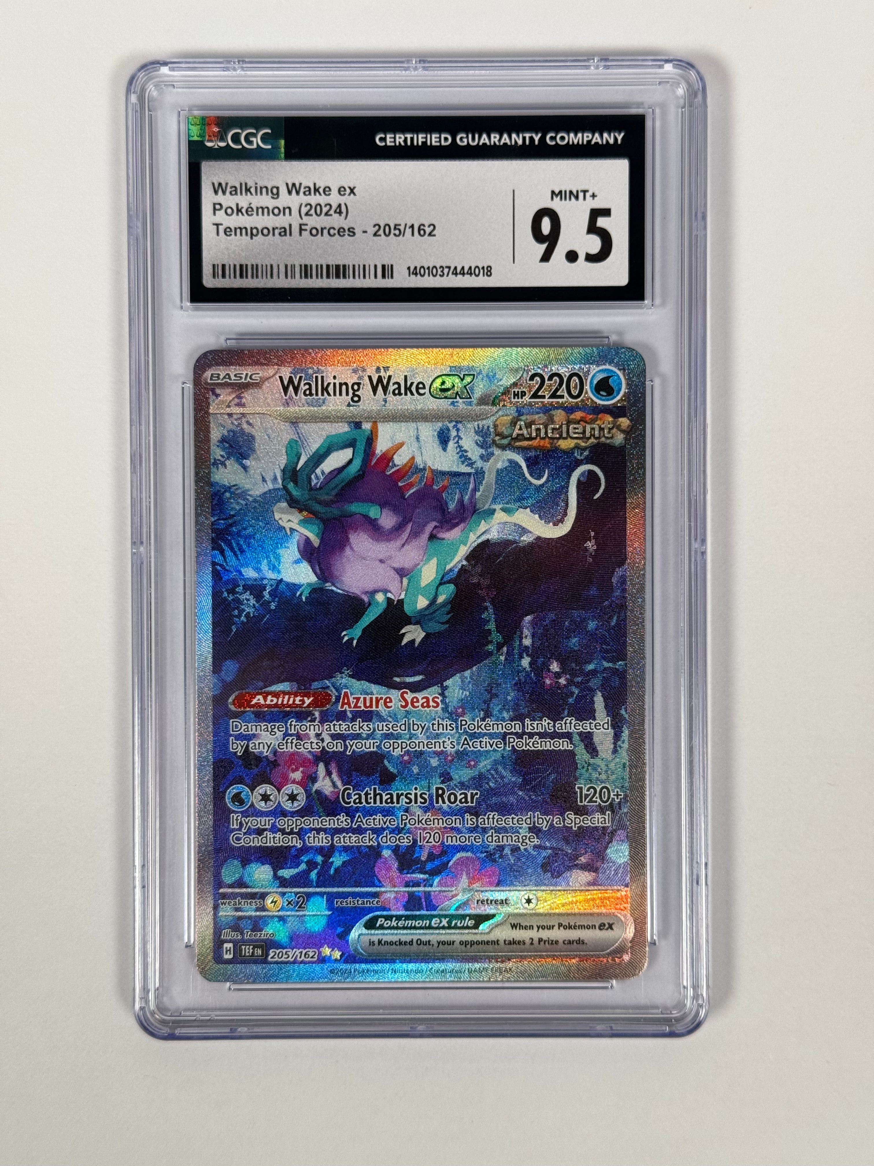 CGC 9.5 Temporal Forces Walking Wake ex SIR 205/162