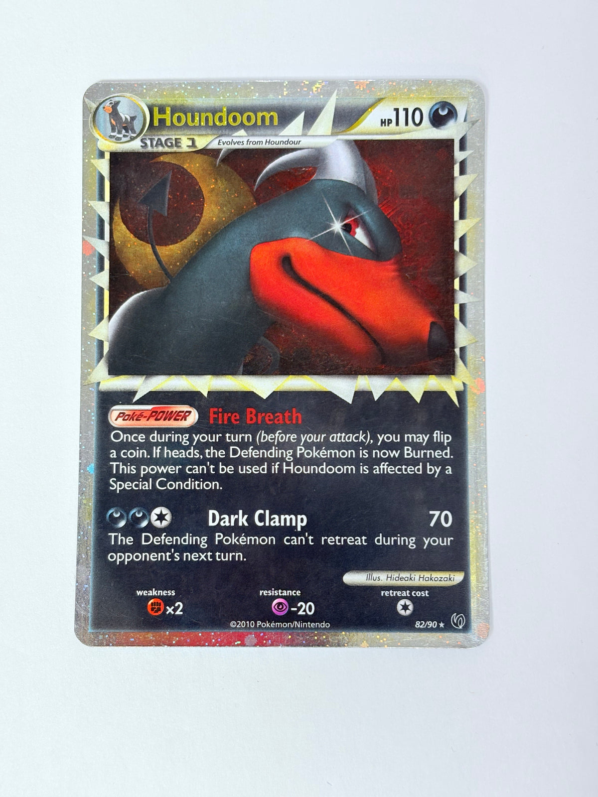2010 Undaunted Houndoom Prime 82/90