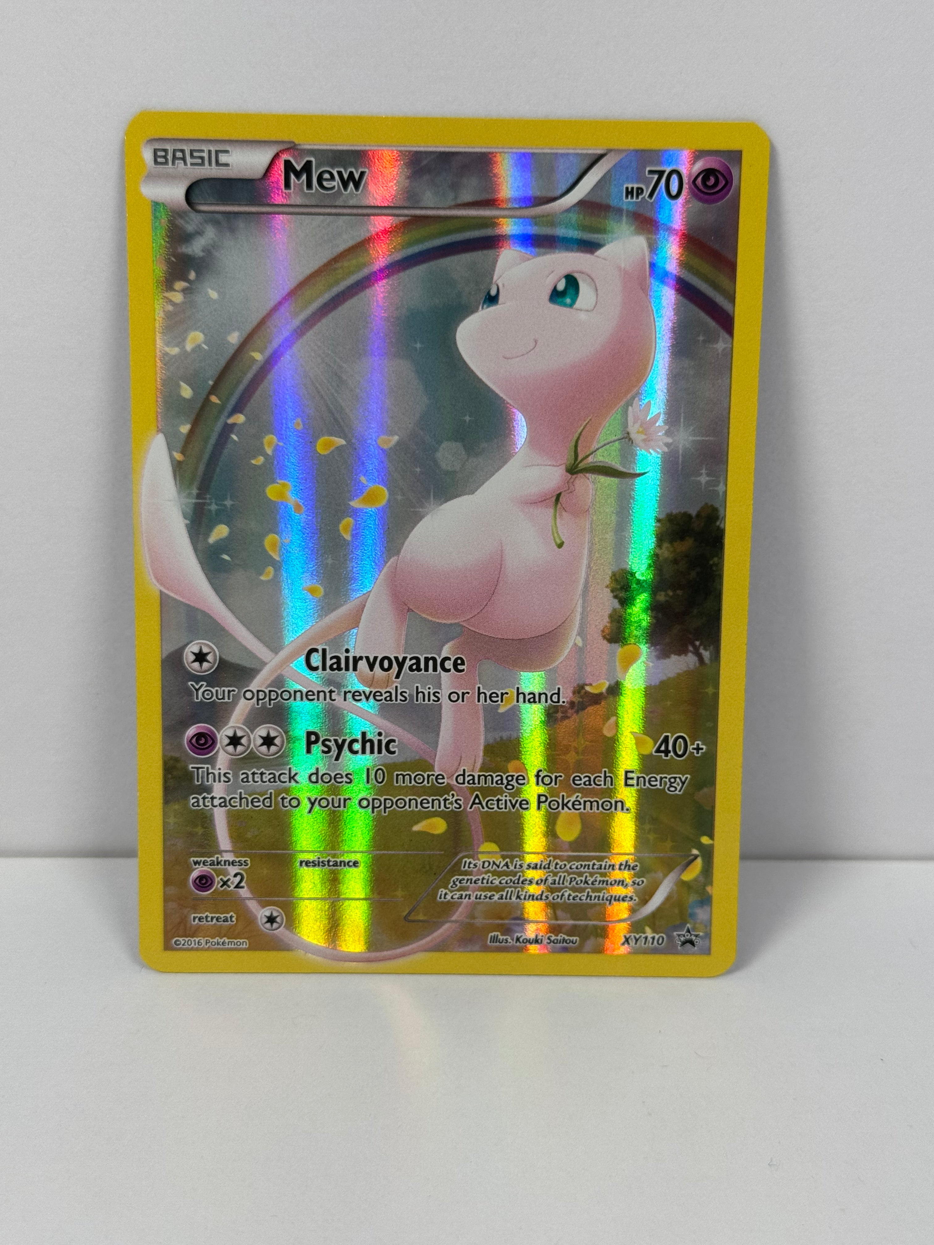 2016 Mew Black Star Promo XY110