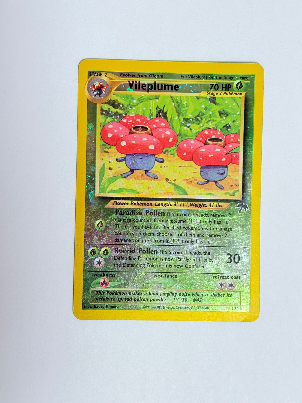 2001 Southern Island VIleplume holo 17/18