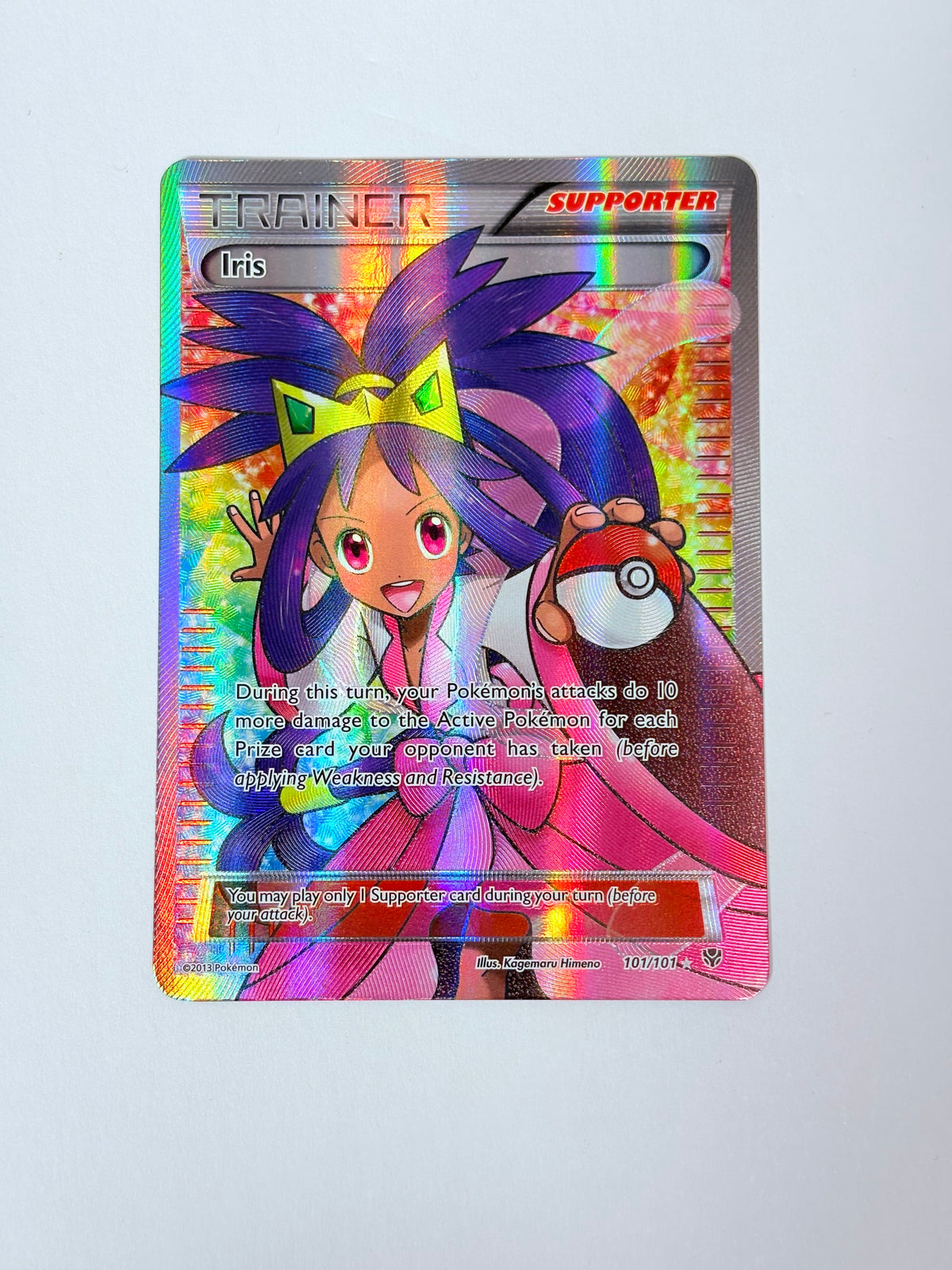 2013 Plasma Blast Iris full art 101/101