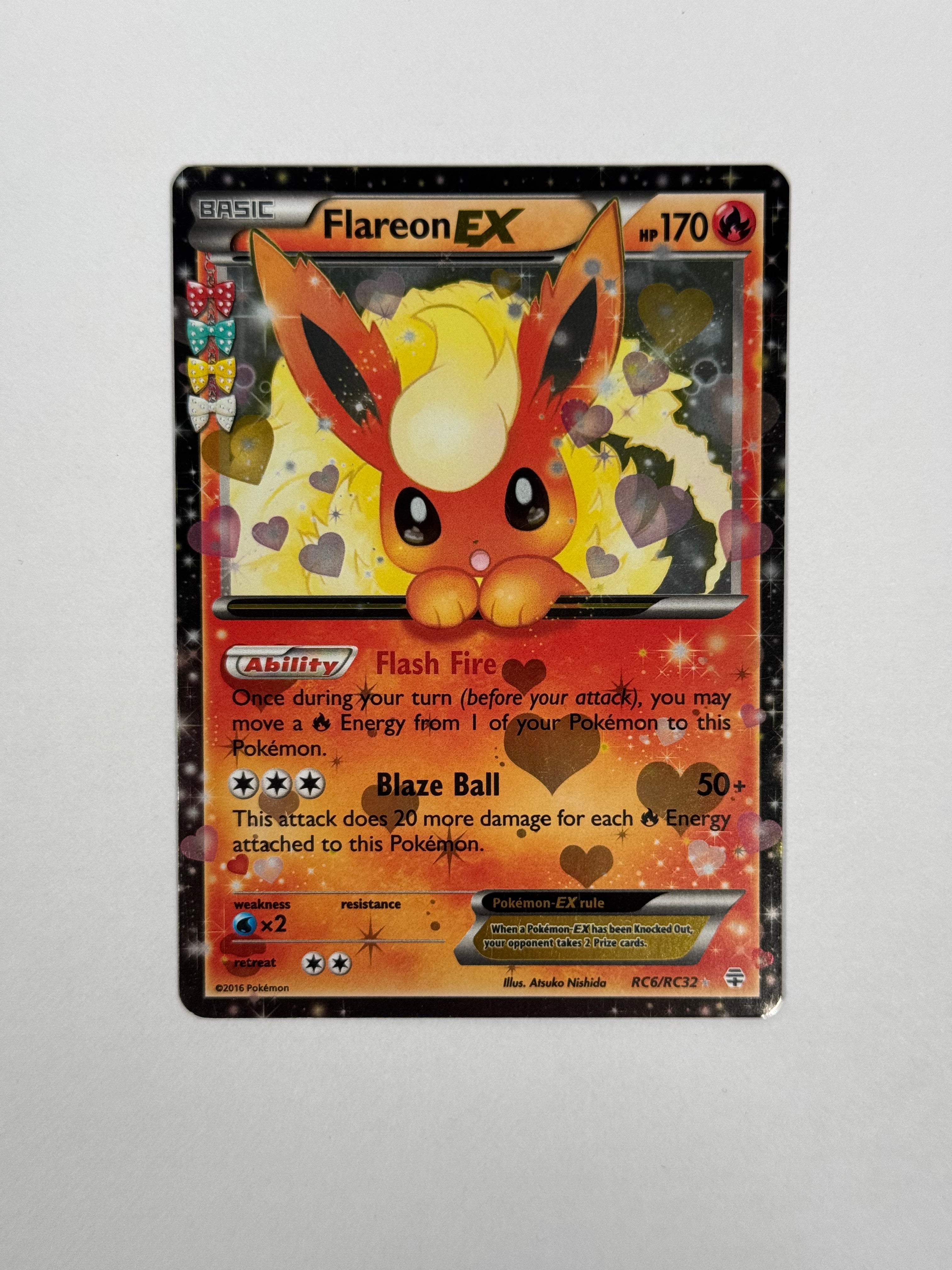 2016 Generations Flareon EX RC6/RC32