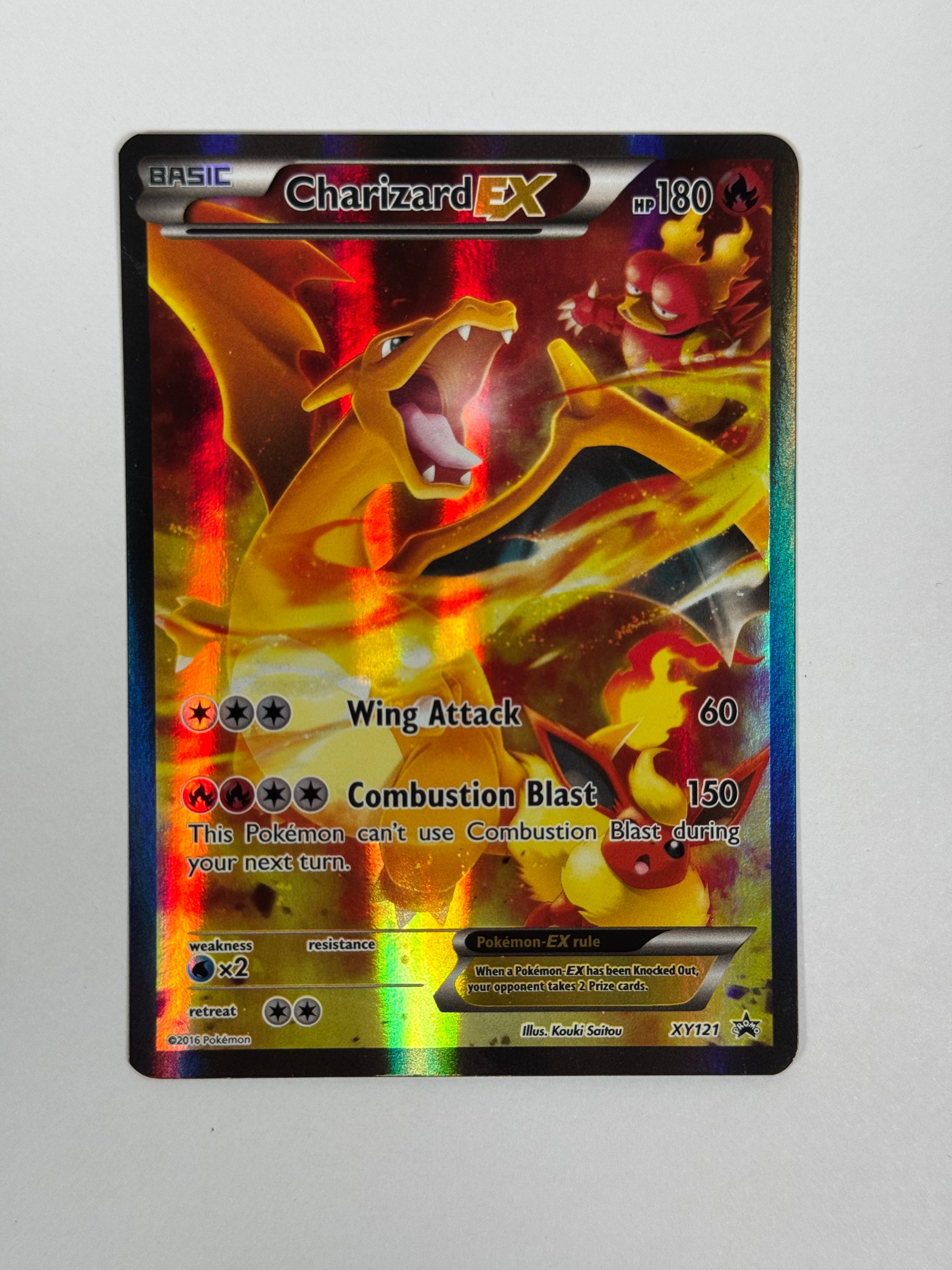 2016 Charizard EX Black Star Promo XY121