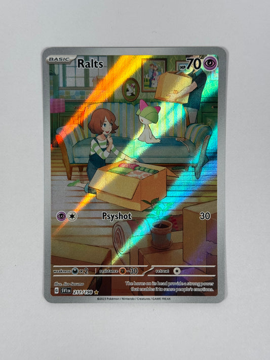 2023 Scarlet & Violet Ralts AR 211/198