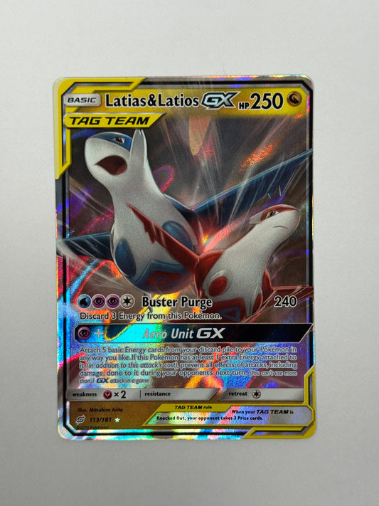 2019 Team Up Latias & Latios GX 113/181