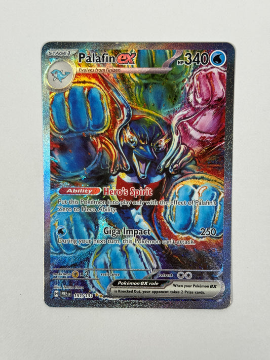 2025 Prismatic Evolutions Palafin ex SIR 151/131