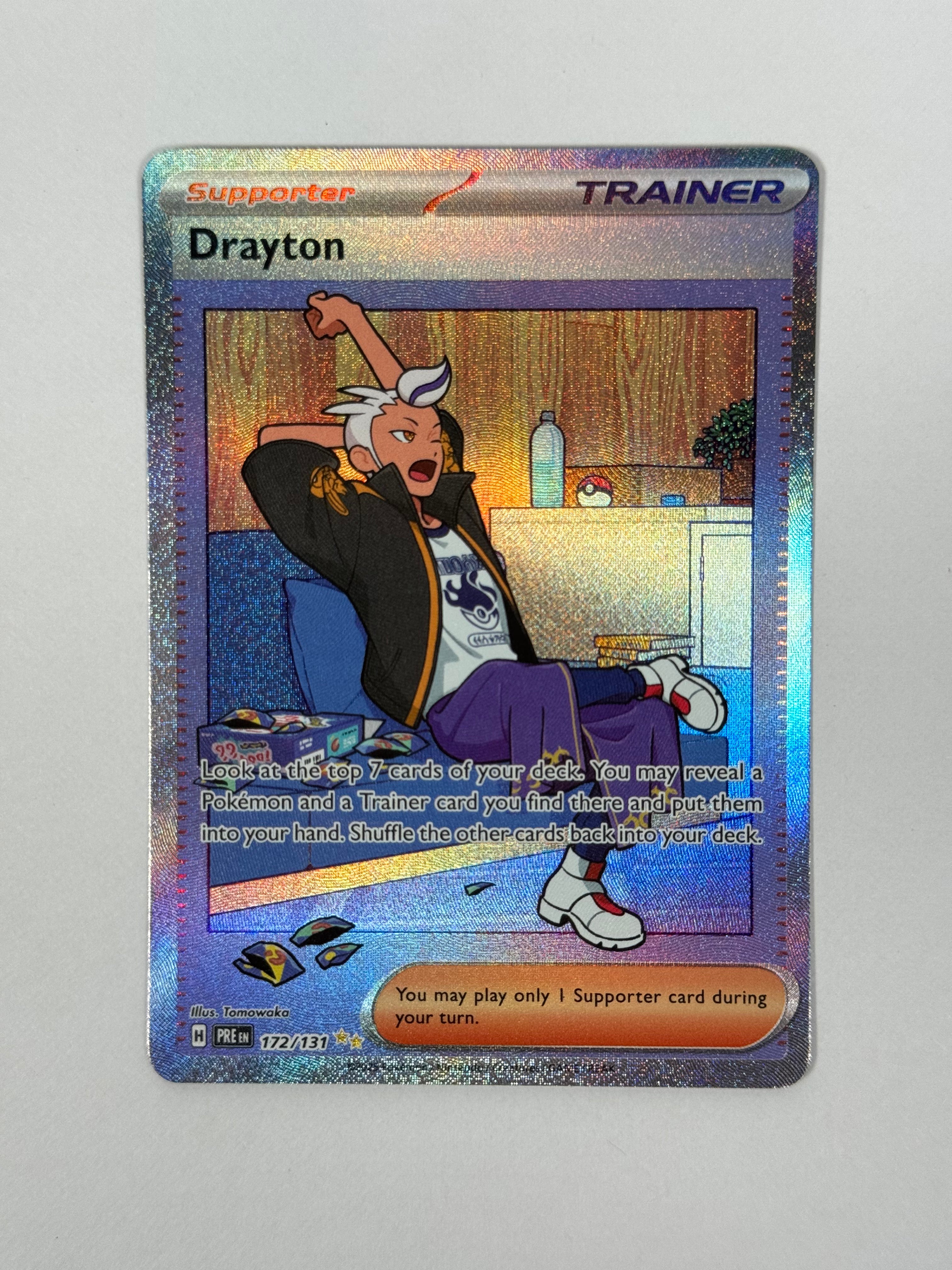 2025 Prismatic Evolutions Drayton SIR 172/131