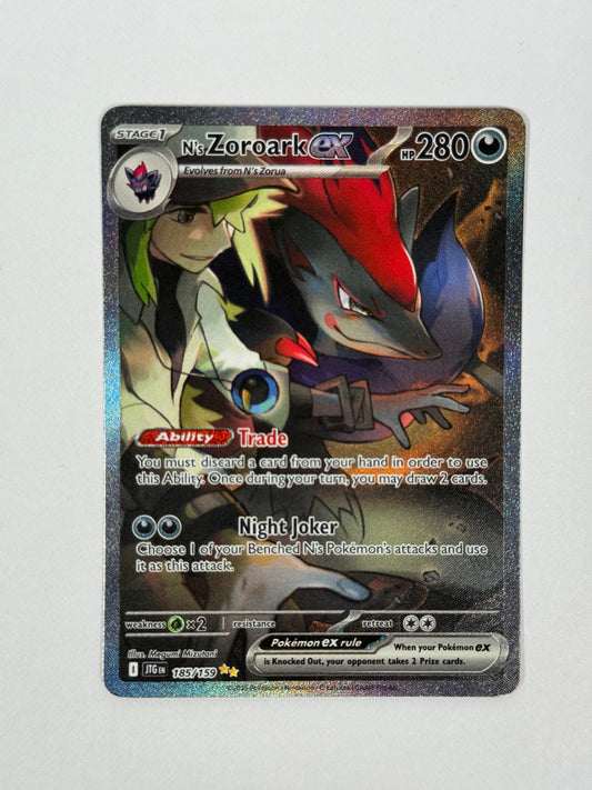 2025 Journey Together N's Zoroark ex SIR 185/159