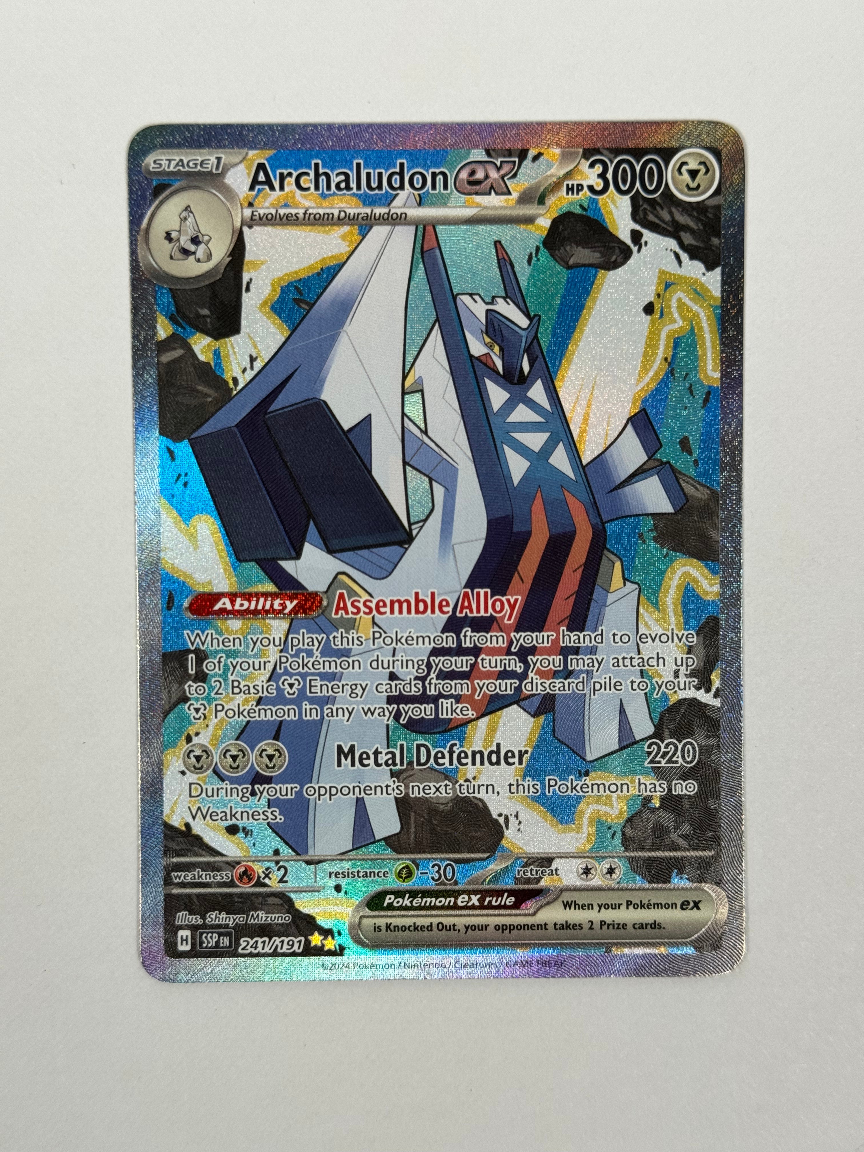 2024 Surging Sparks Archaludon ex SIR 241/191