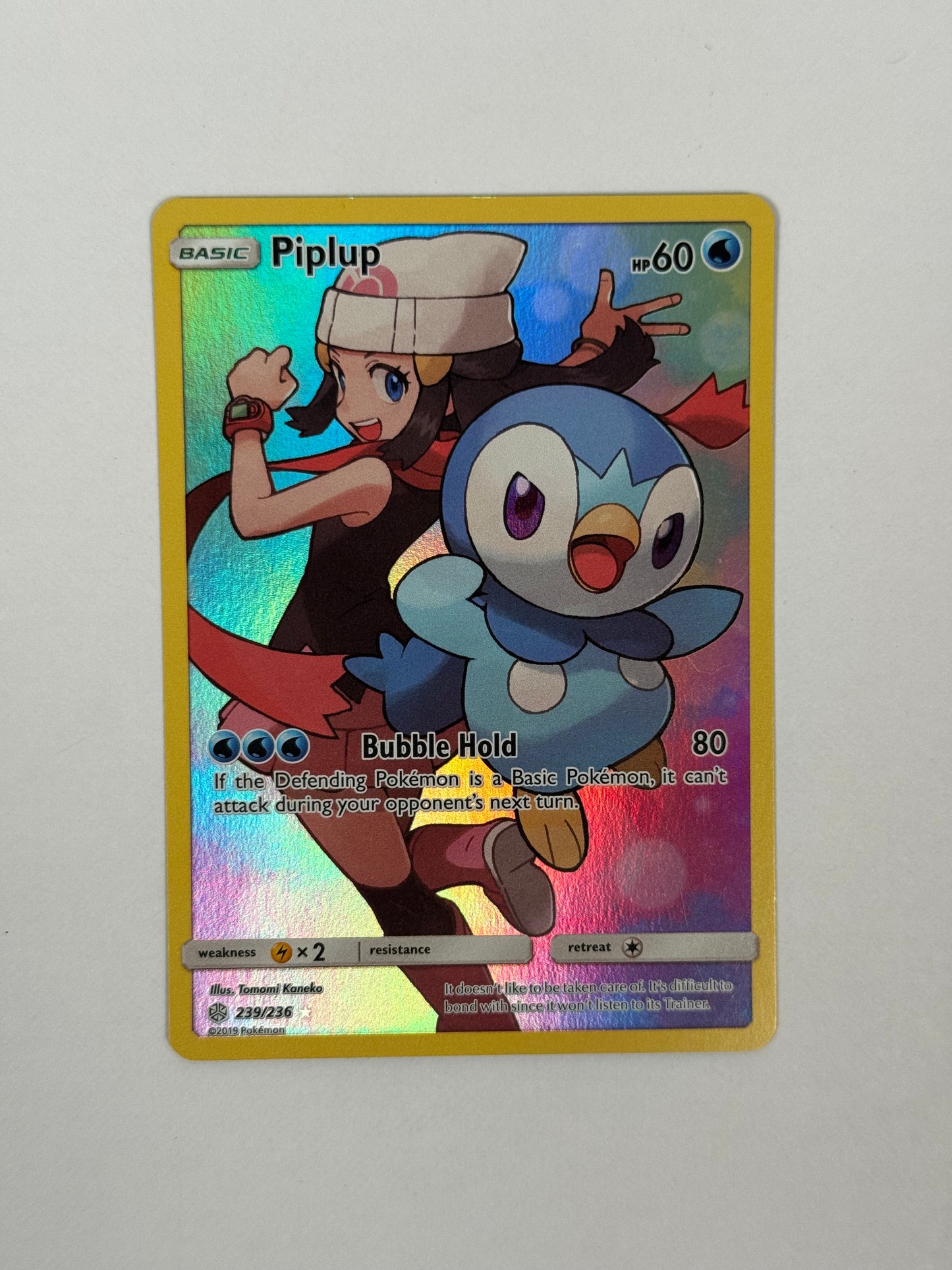 2019 Cosmic Eclipse Piplup Secret 239/236