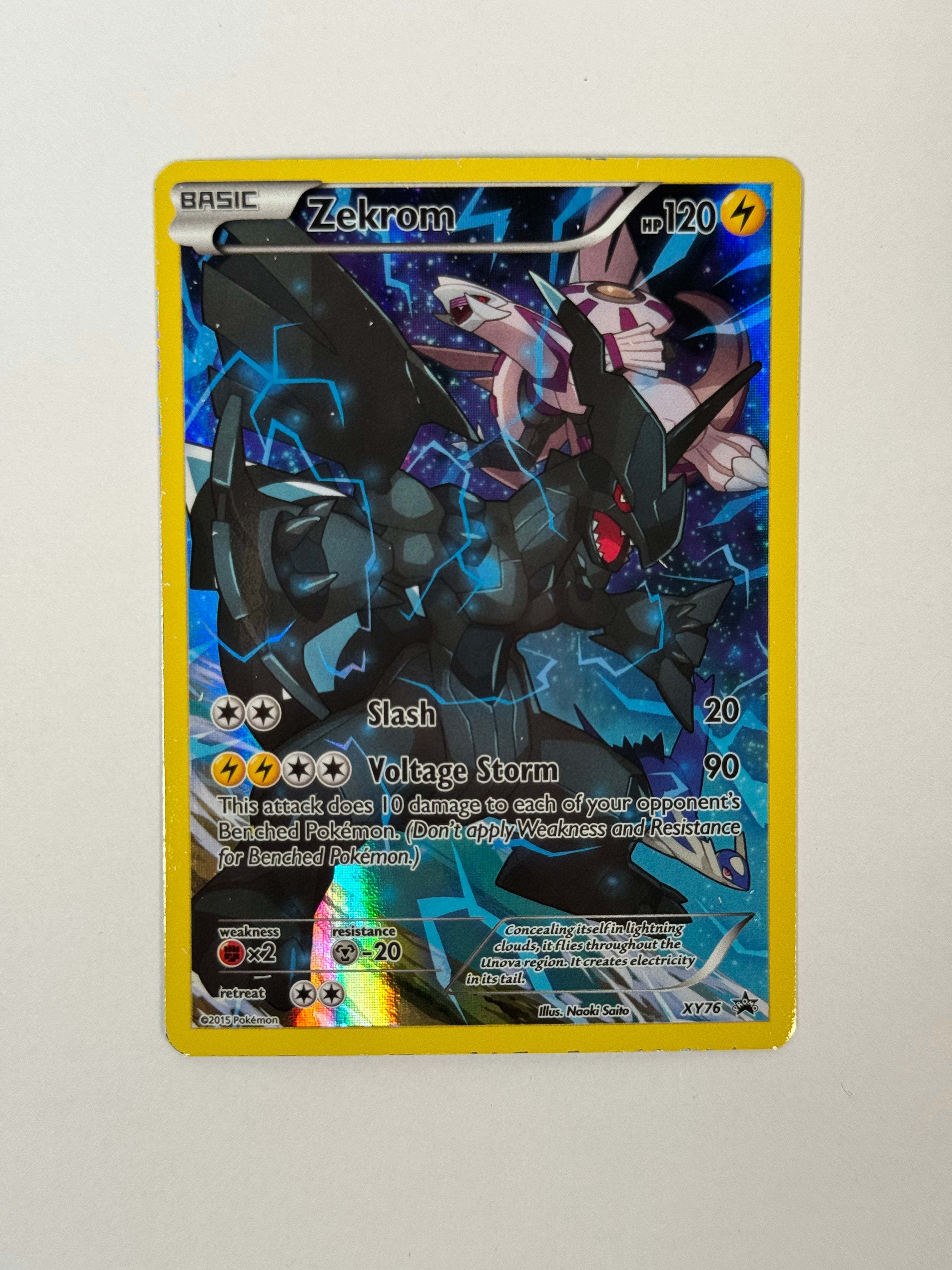 2015 Black Star Promo Zekrom XY76