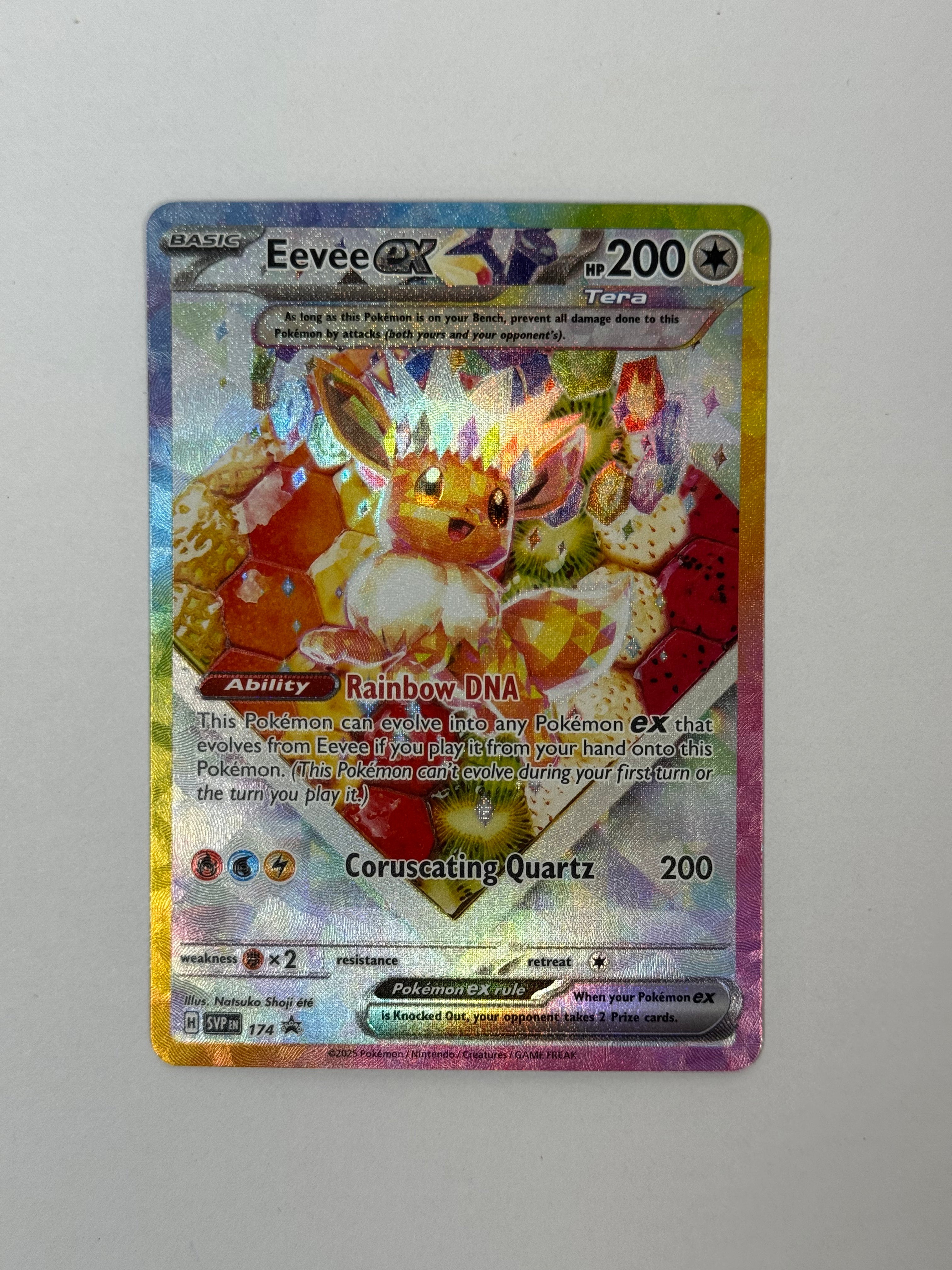 2025 Black Star Promo Eevee ex 174