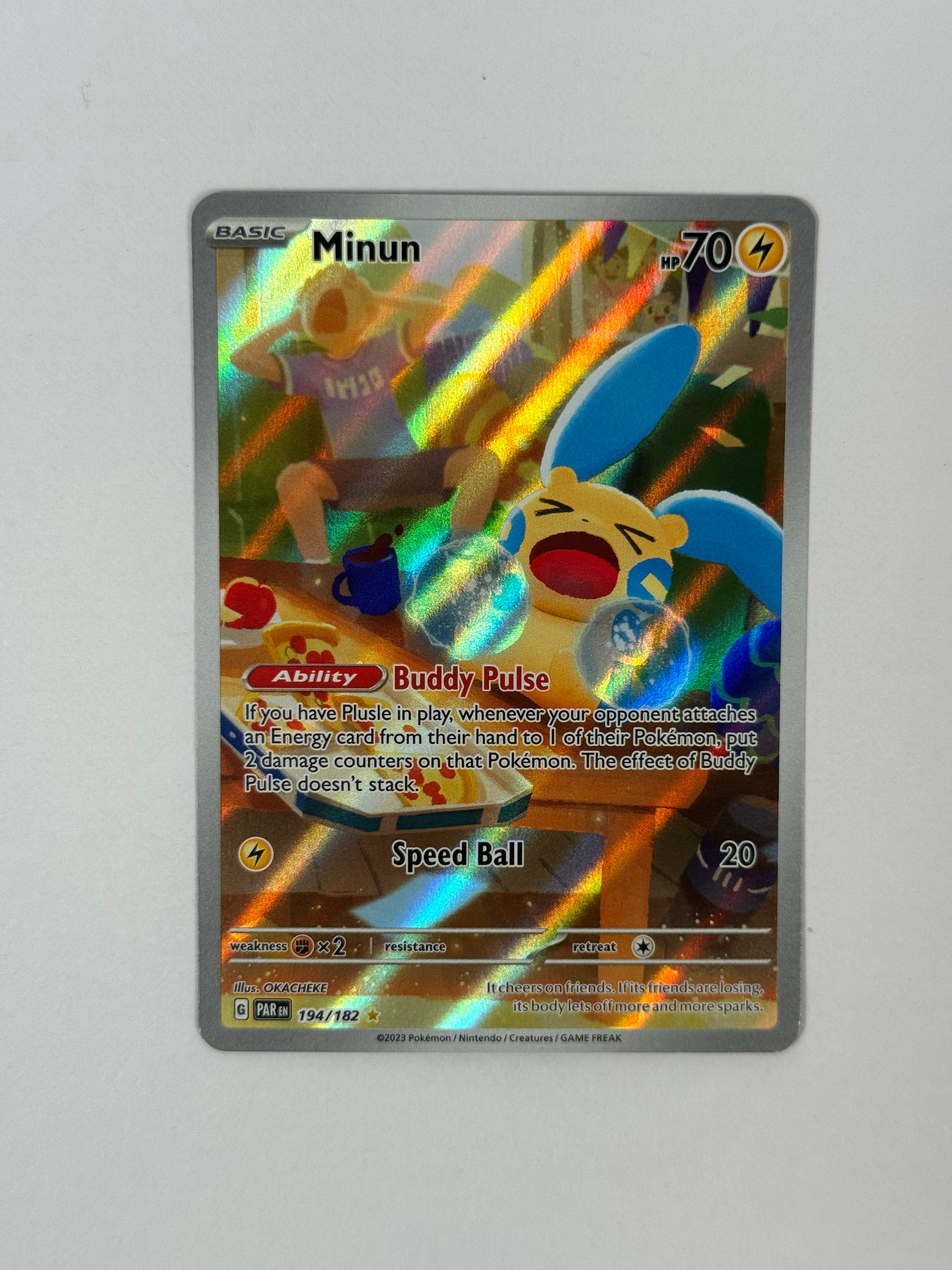 2023 Paradox Rift Minun IR 194/182