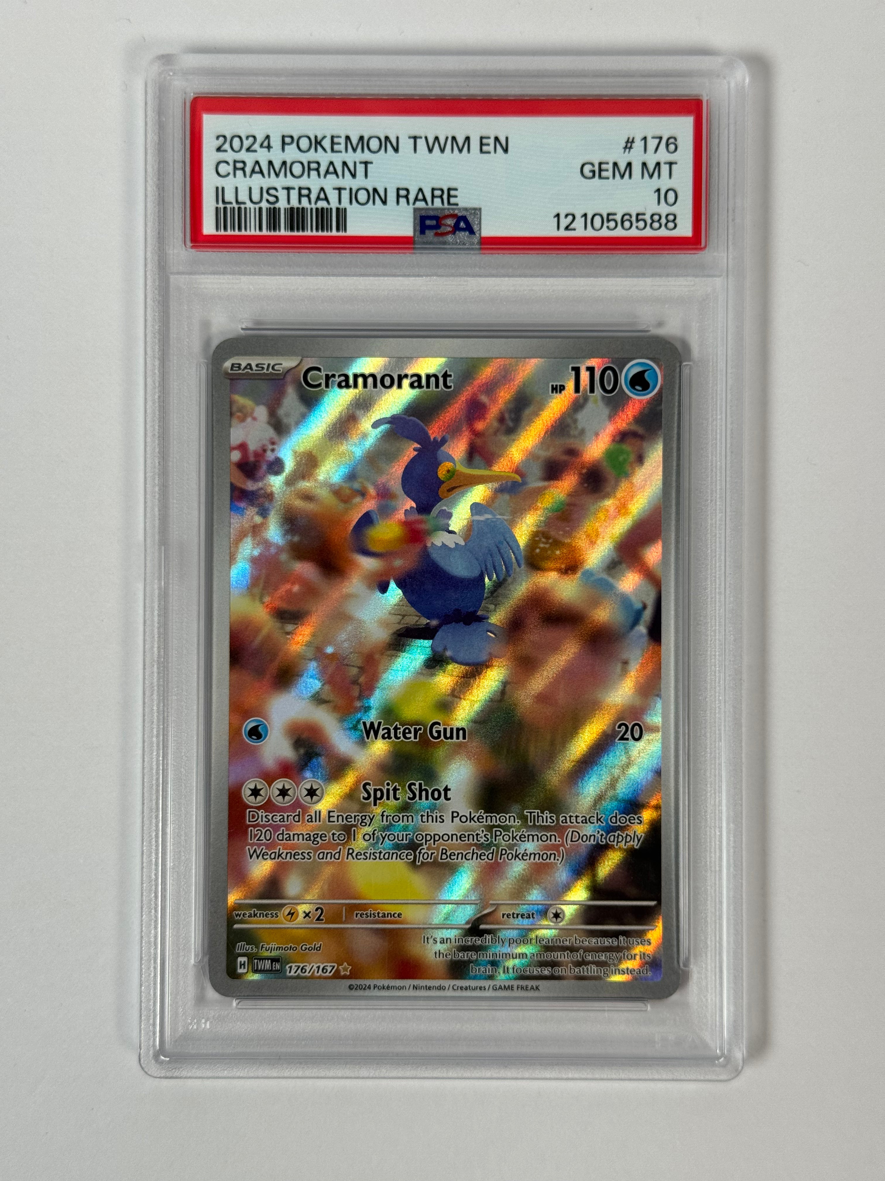 PSA 10 Twilight Masquerade Cramorant IR 176/167