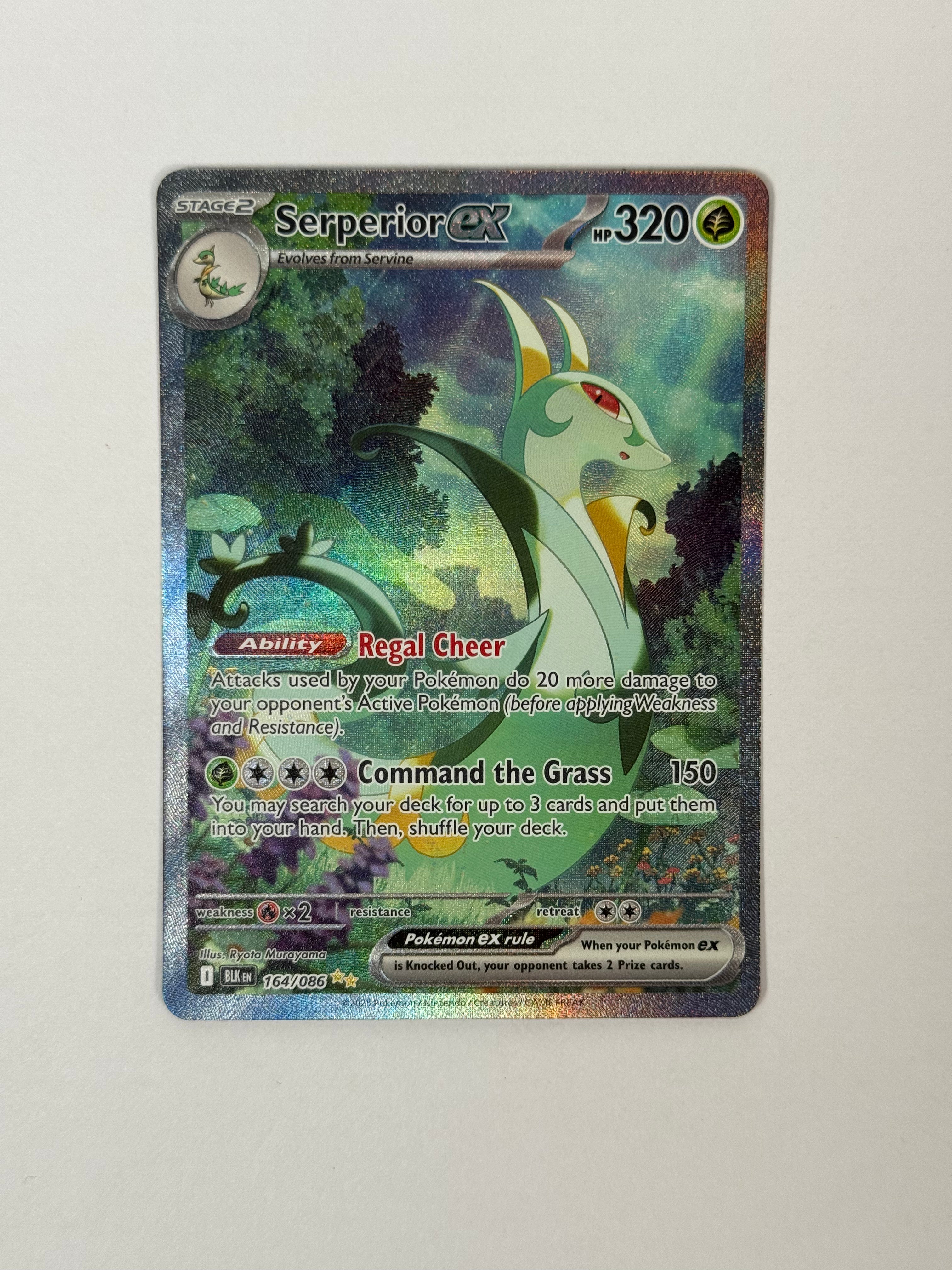 2025 Black Bolt Serperior ex SIR 164/086