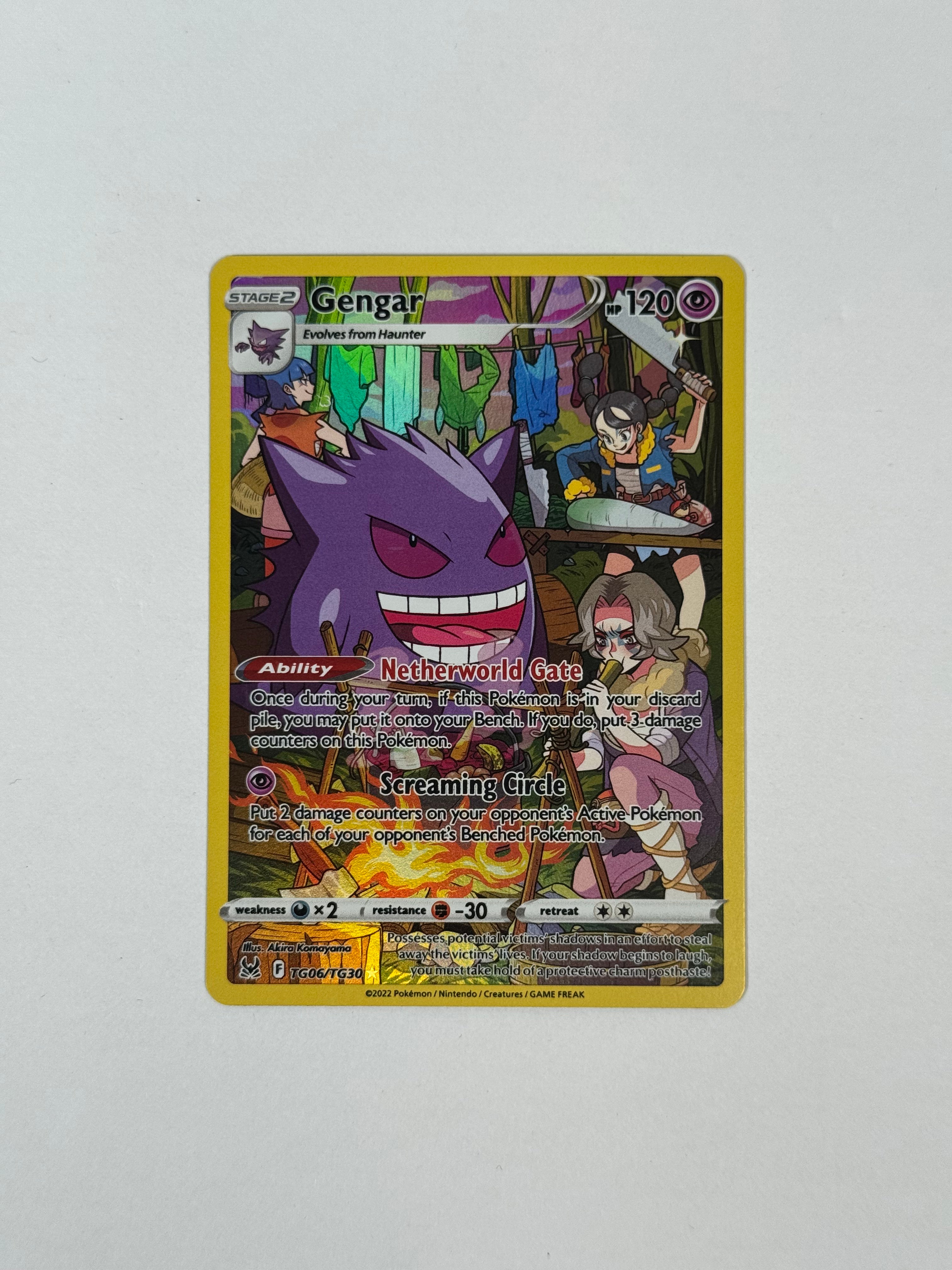 2022 Lost Origins Gengar TG06/TG30