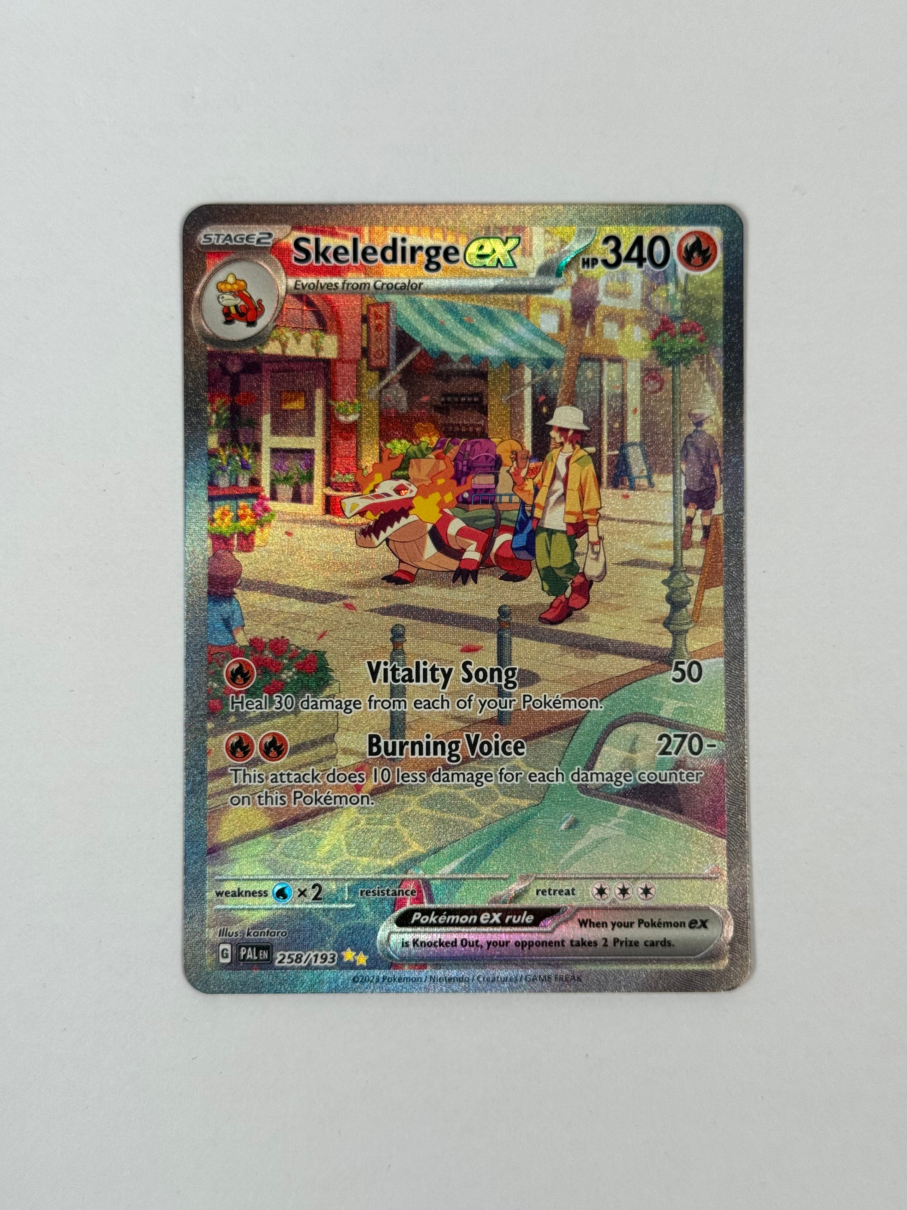 2023 Paldea Evolved Skeledirge ex SIR 258/193