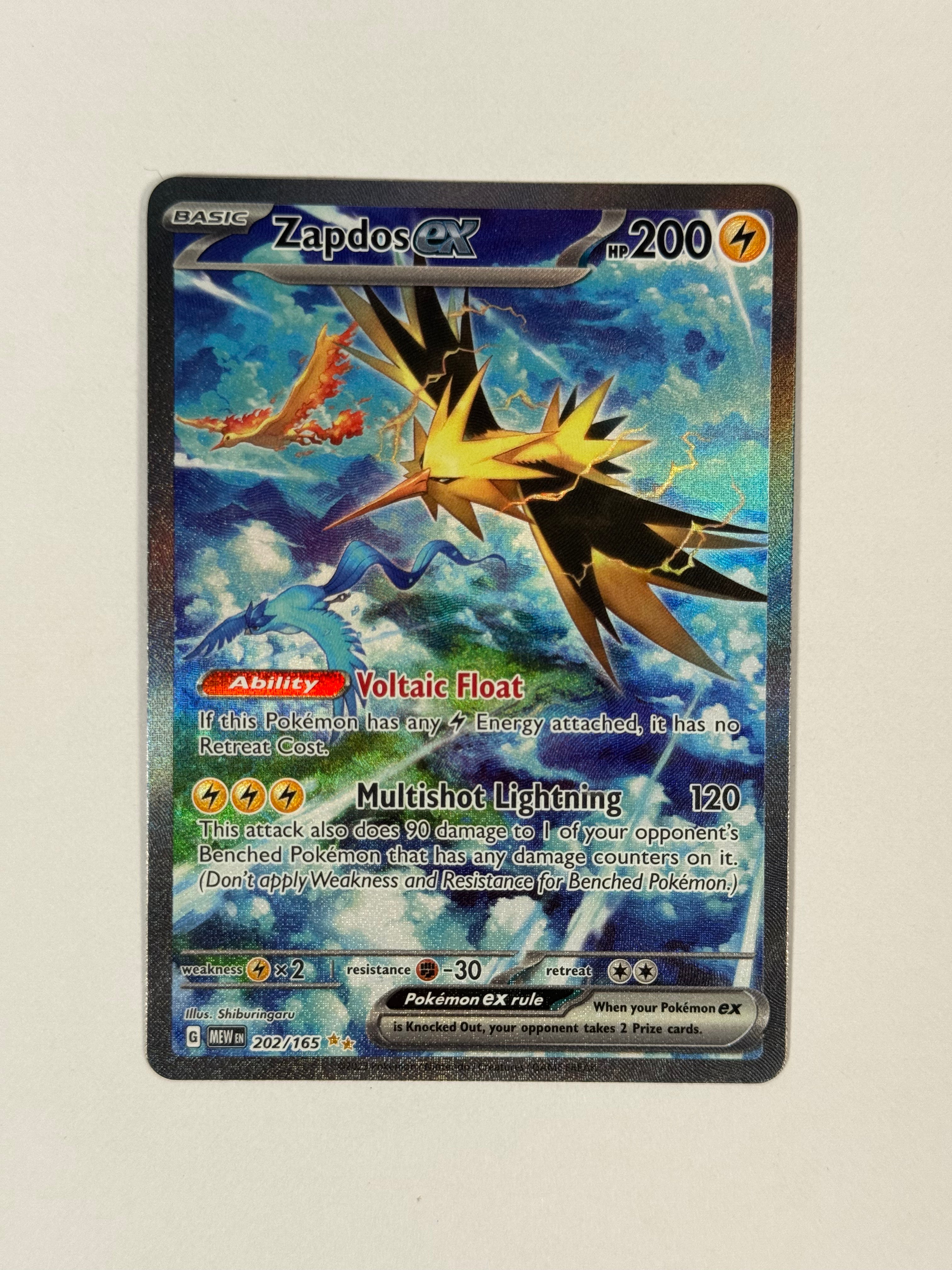 2023 151 Zapdos ex SIR 202/165