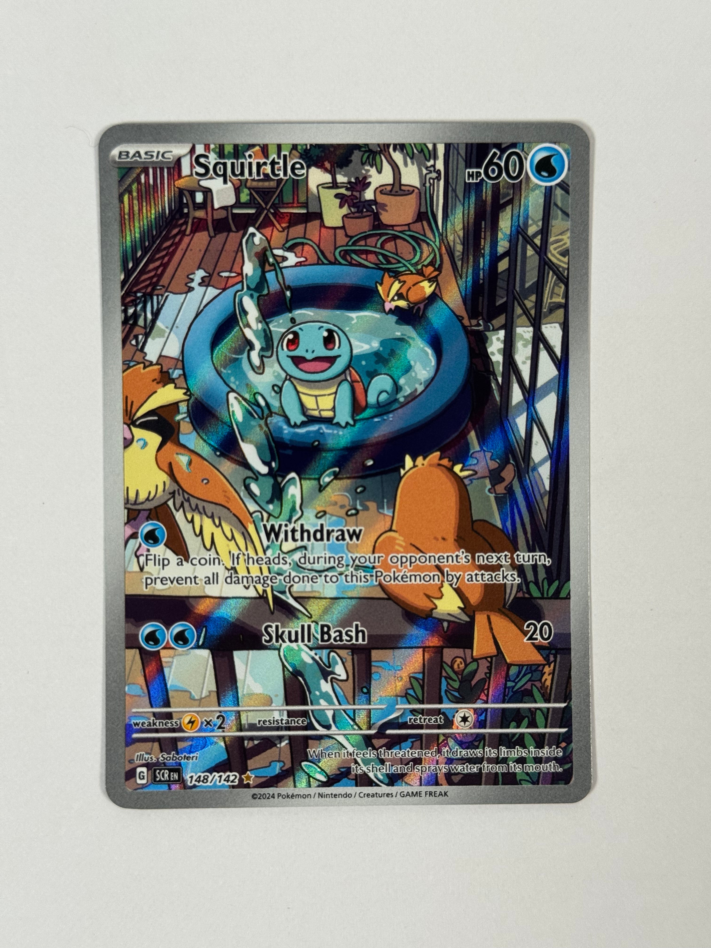 2024 Stellar Crown Squirtle IR 148/142