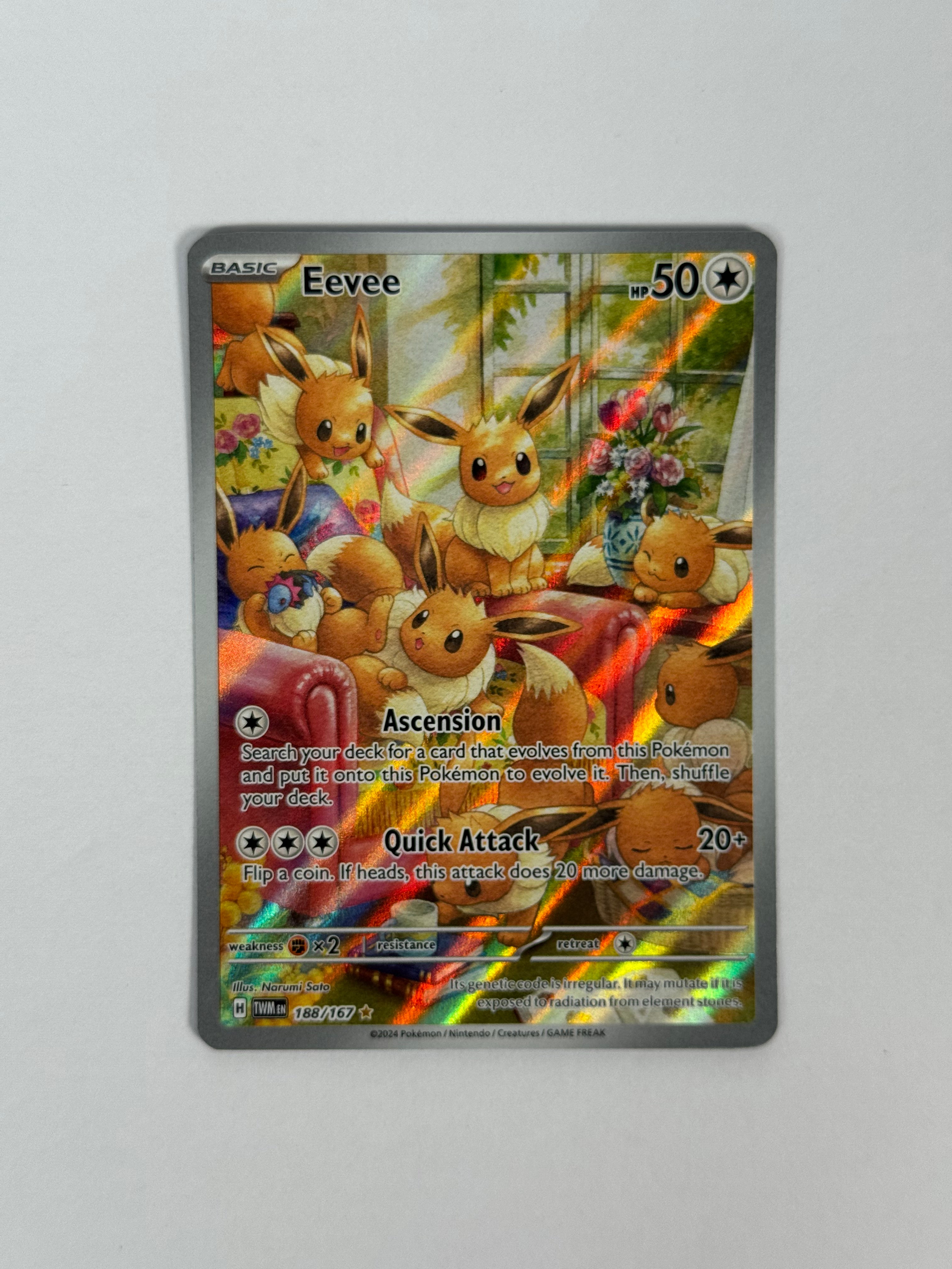 2024 Twilight Masquerade Eevee IR 188/167