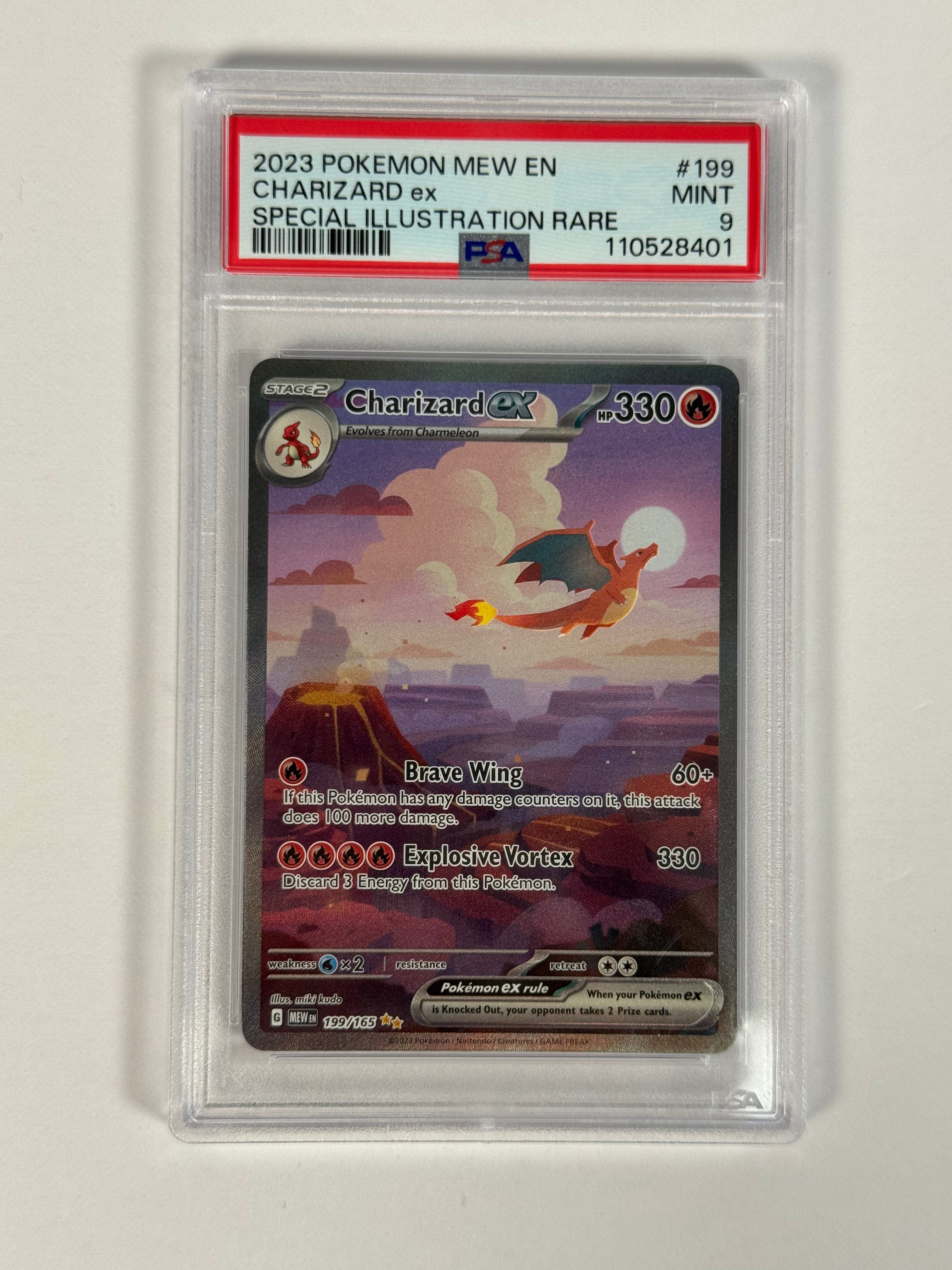 PSA 9 151 Charizard SIR 199/165
