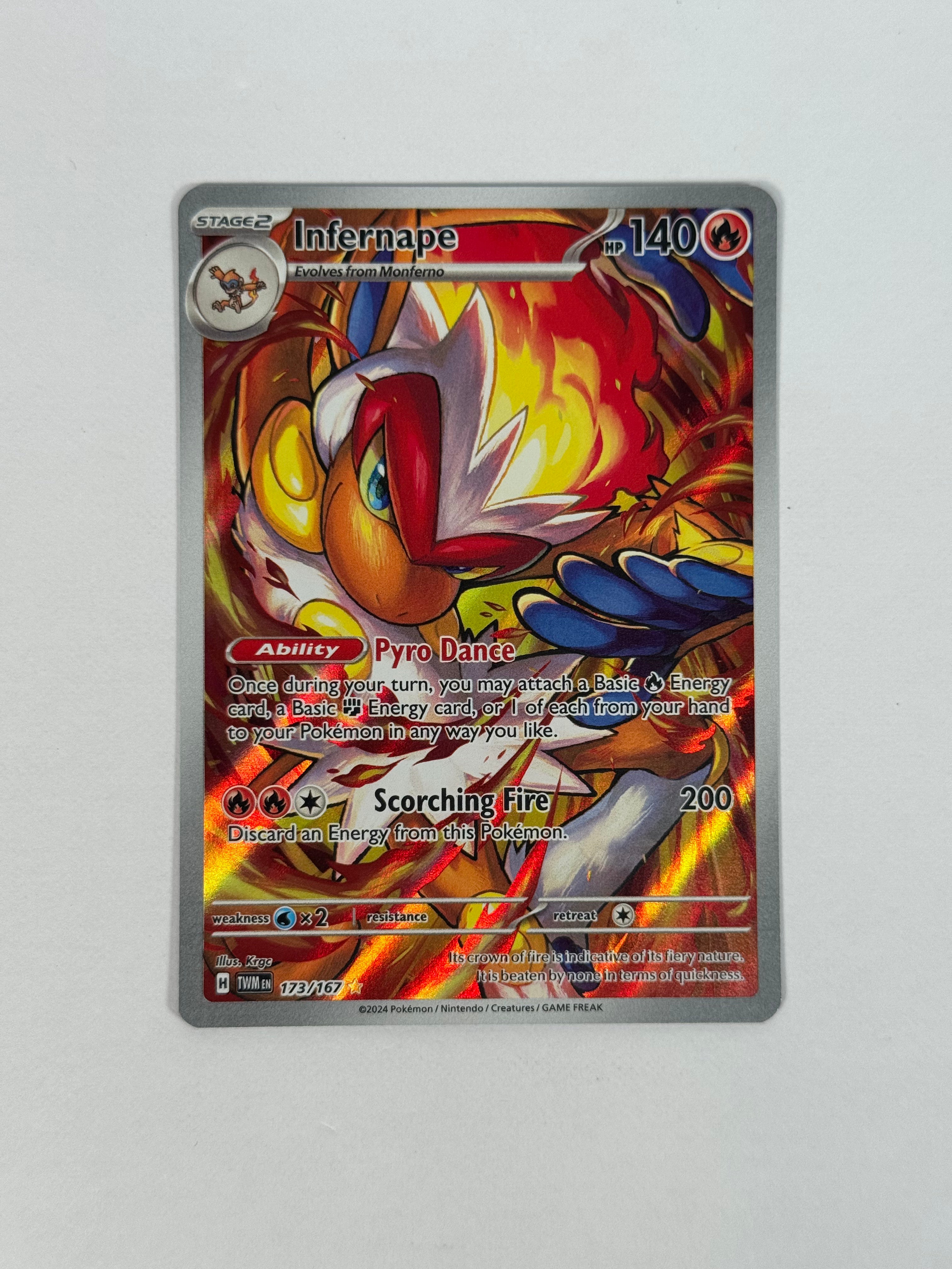 2024 Twilight Masquerade Infernape IR 173/167